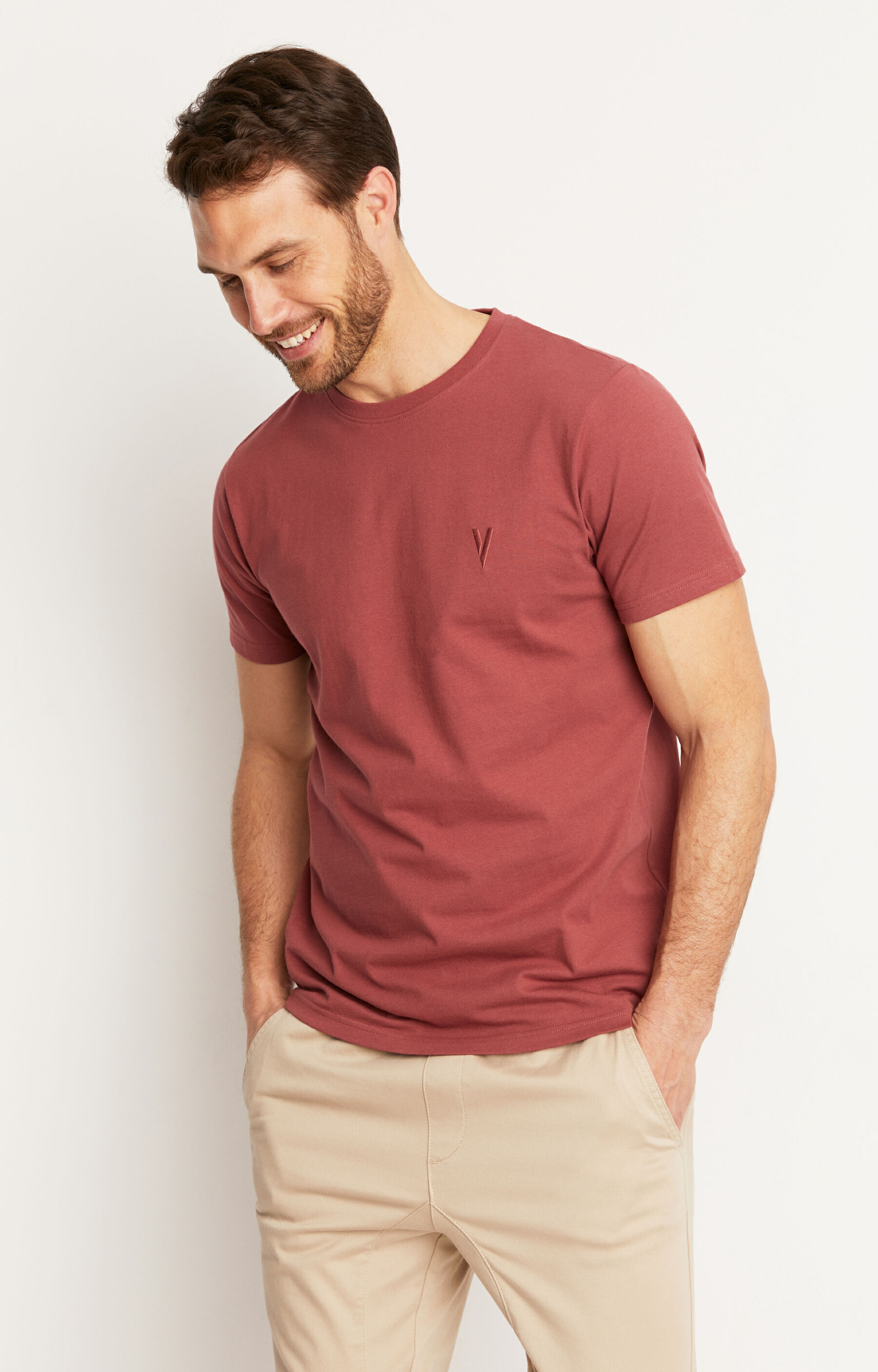 Bawełniany t-shirt z logo - 3