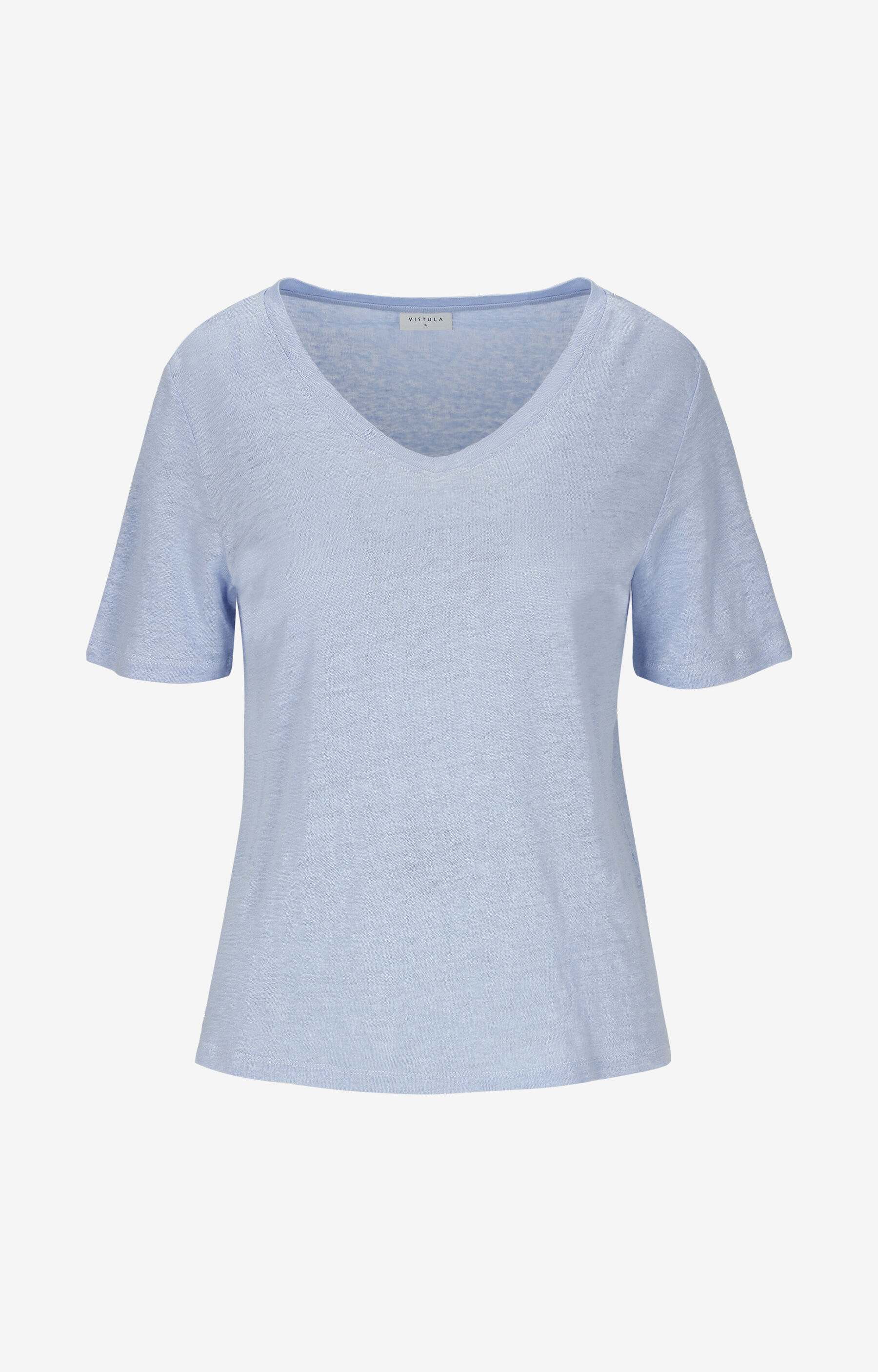 Lniany t-shirt - 2