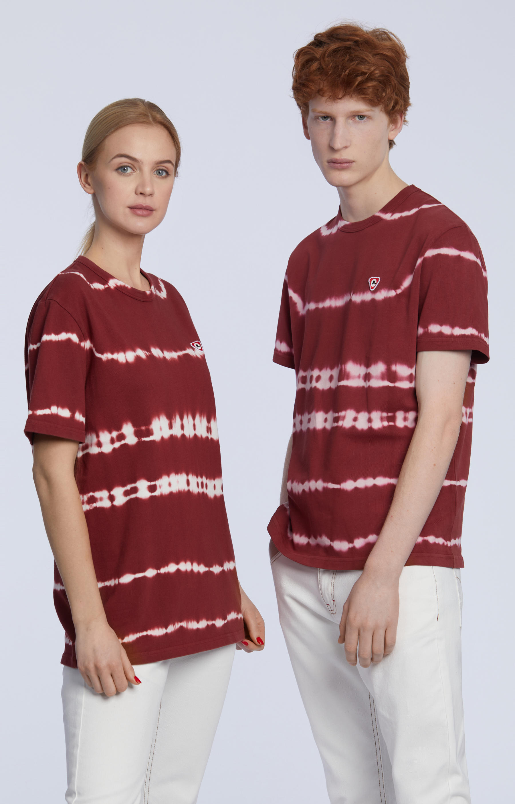 T-shirt farbowany ręcznie