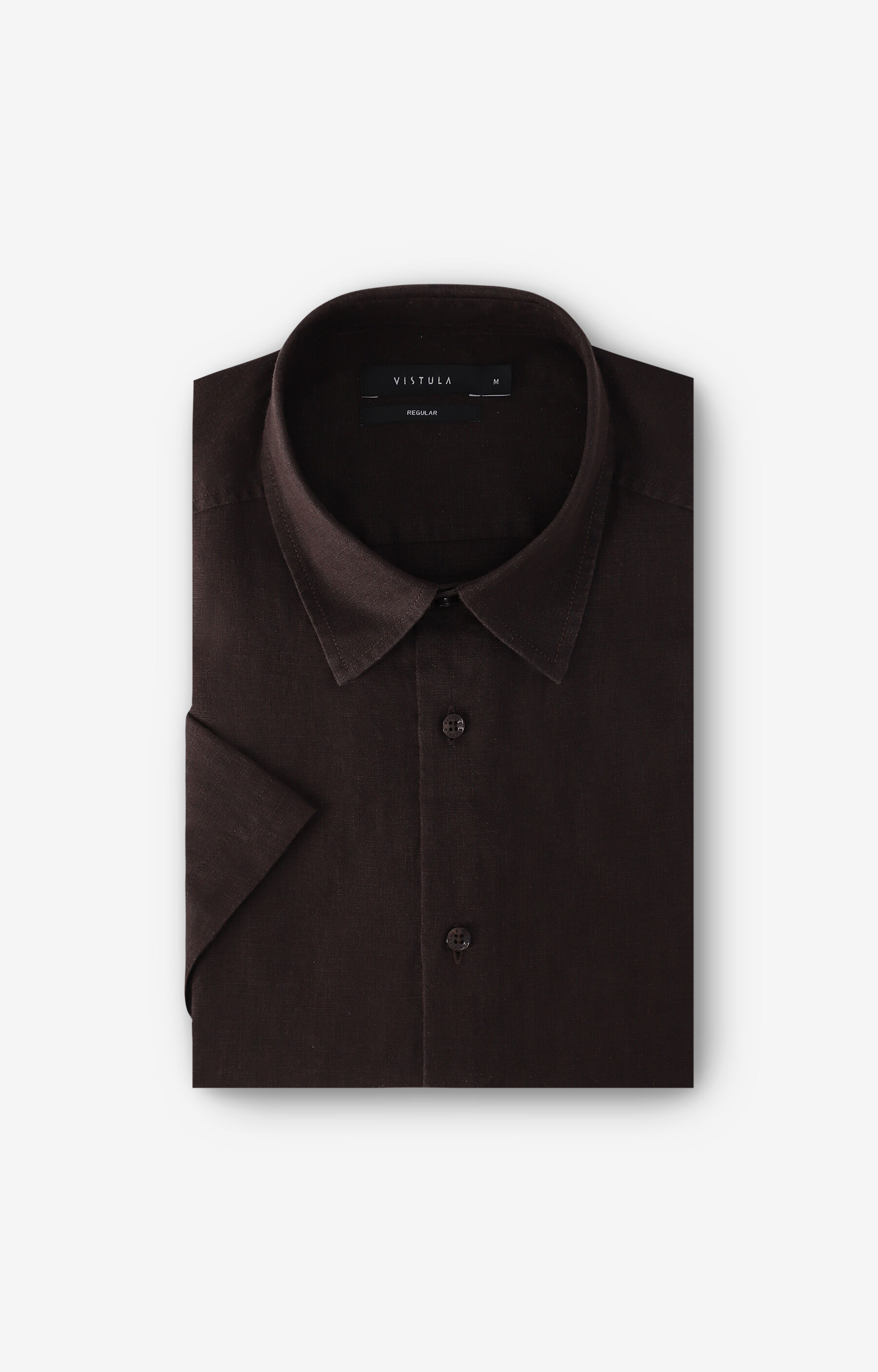 Lniana koszula regular - 2