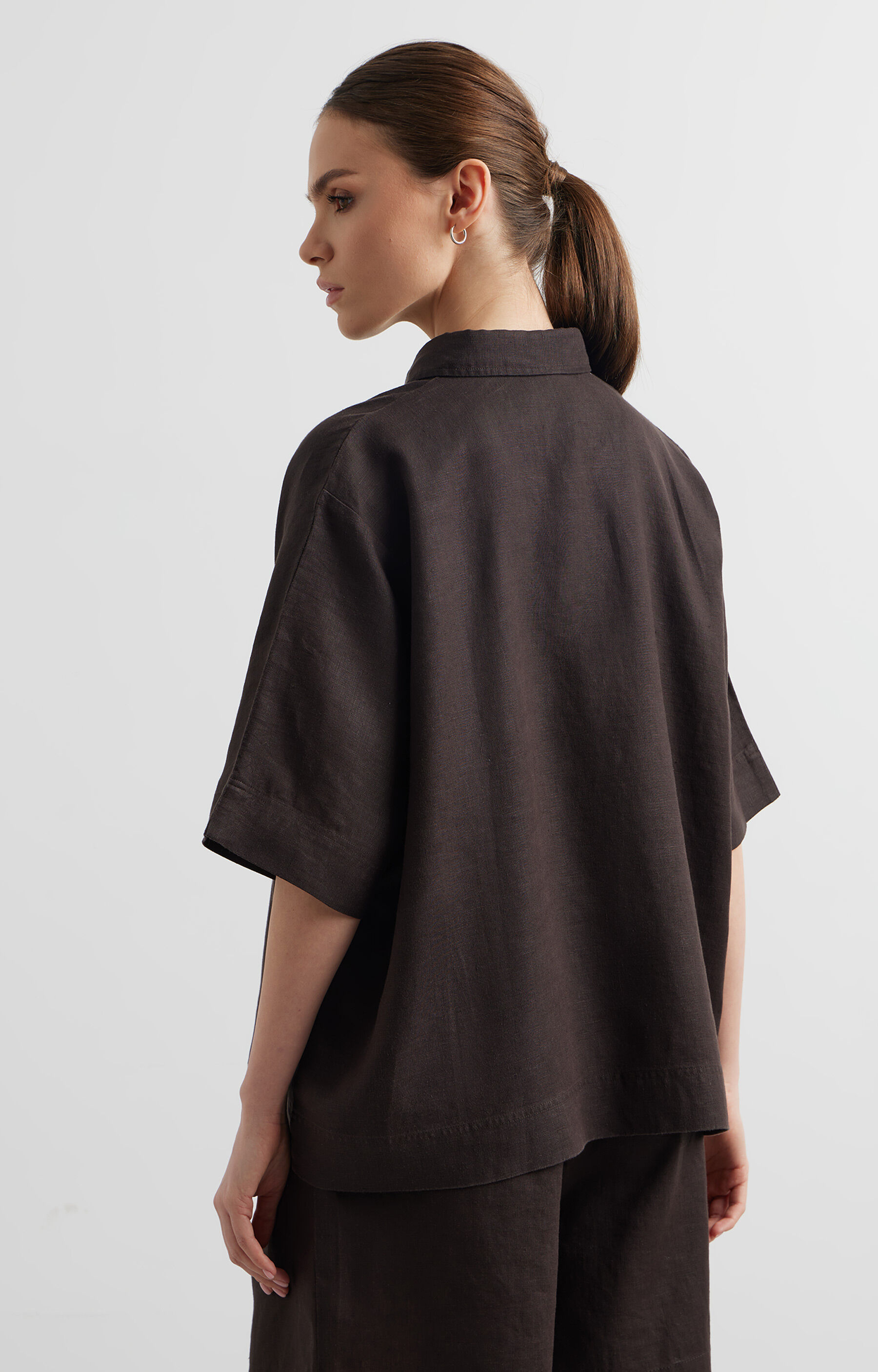 Lniana koszula regular - 2