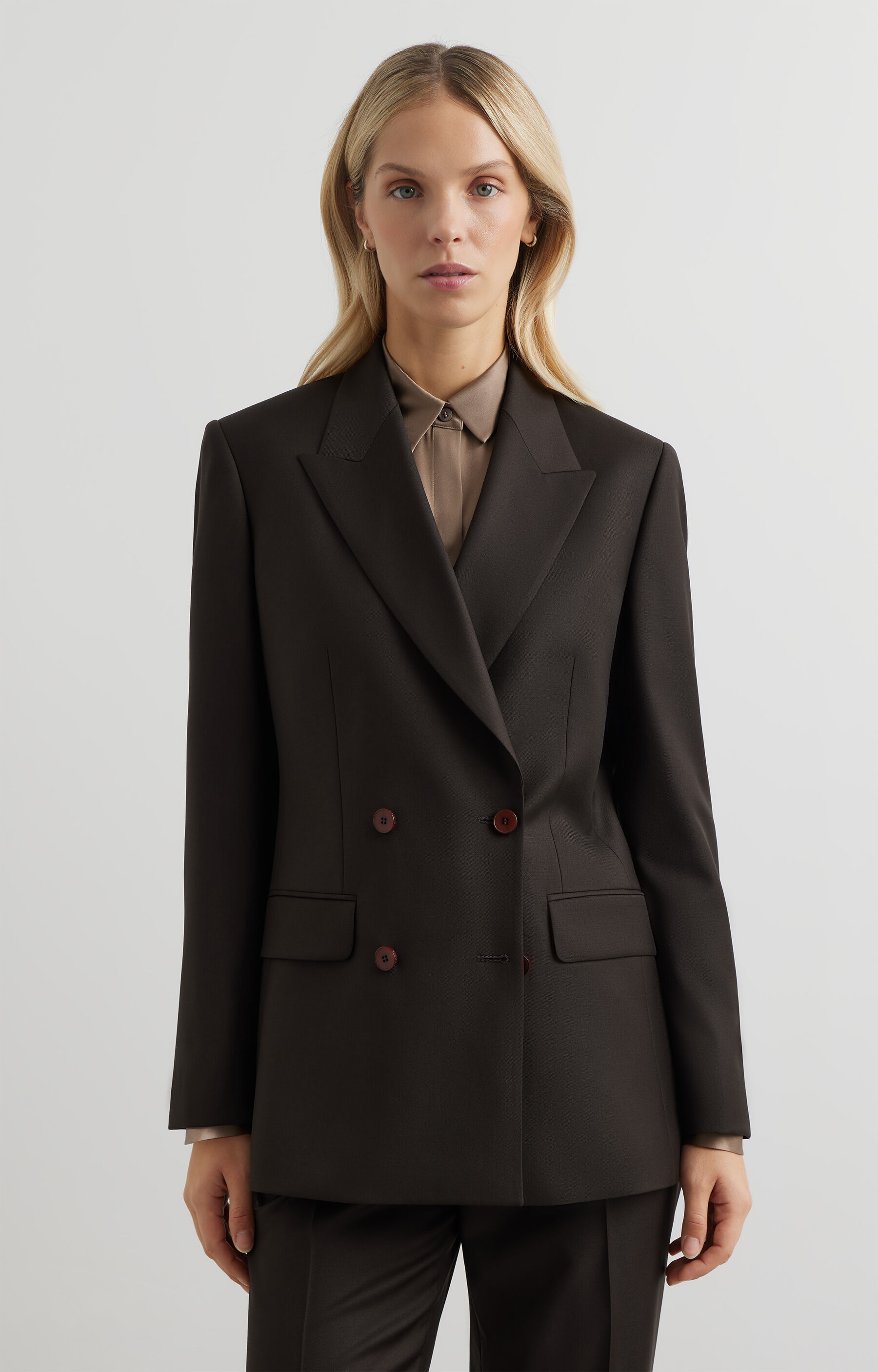 Brązowa marynarka - set VISTULA