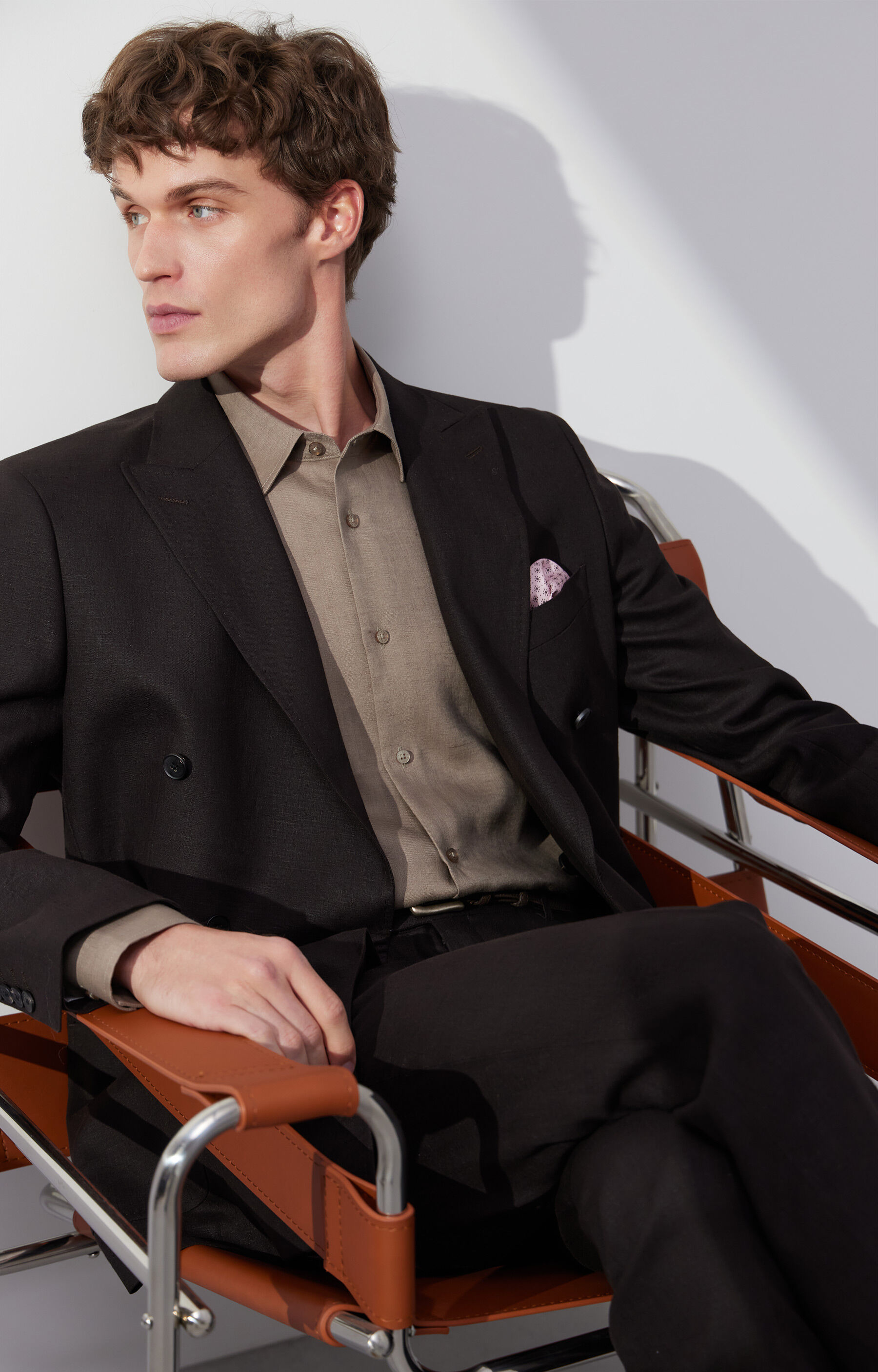 Dwurzędowa marynarka super slim do garnituru - Mix&Match - 7