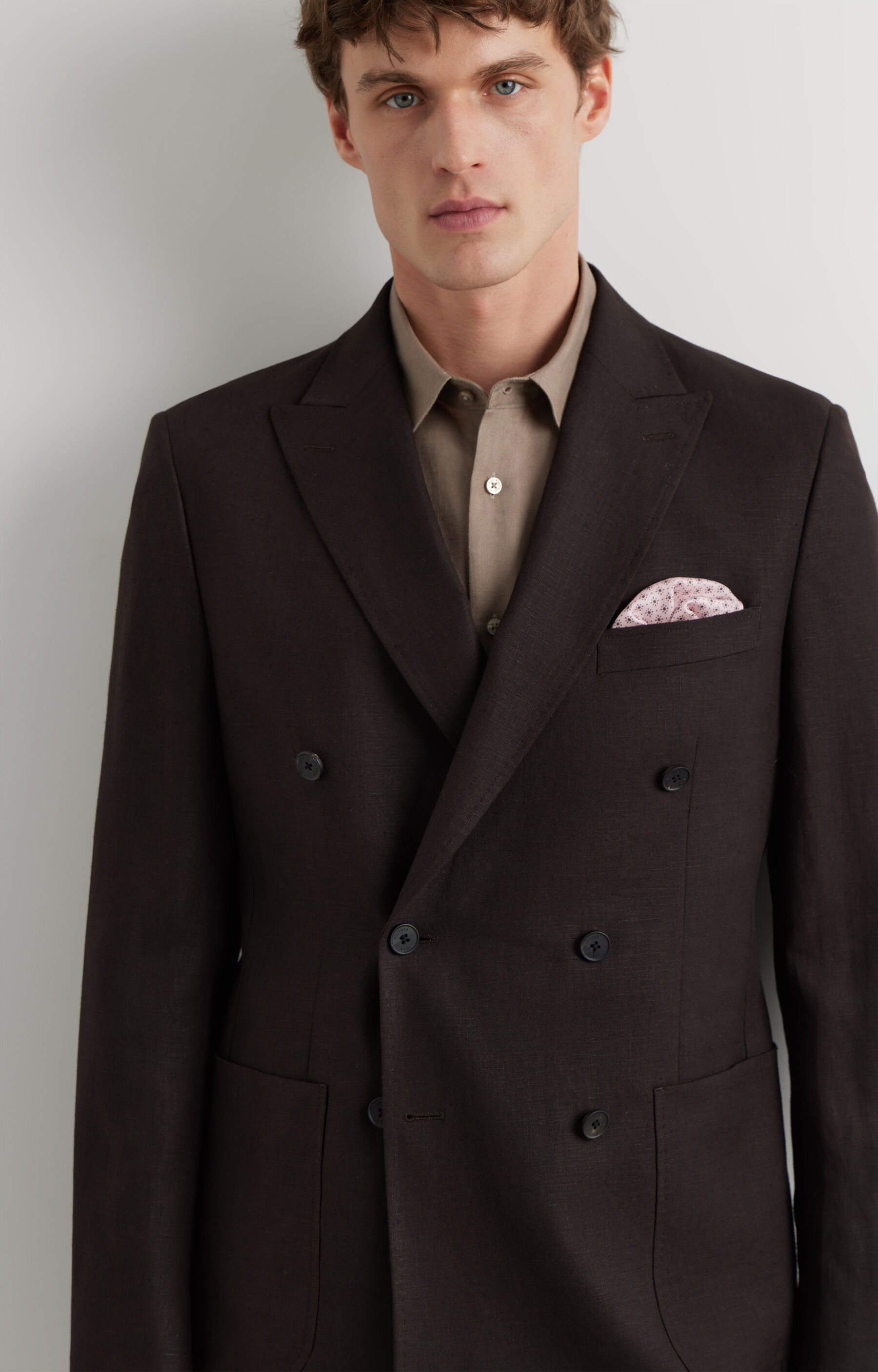 Dwurzędowa marynarka super slim do garnituru - Mix&Match - 4