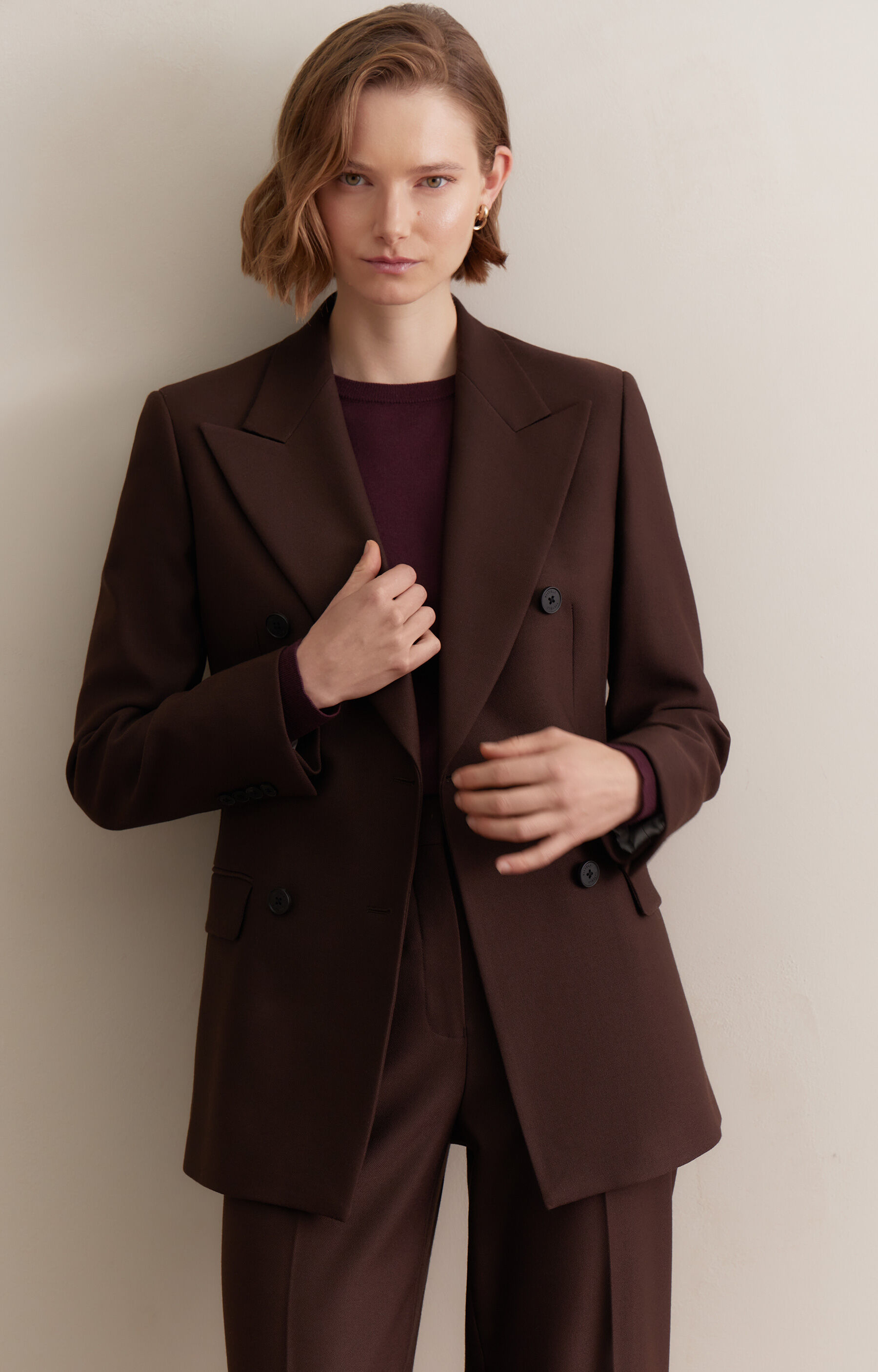 Dwurzędowa marynarka slim do garnituru - Mix&Match - 8