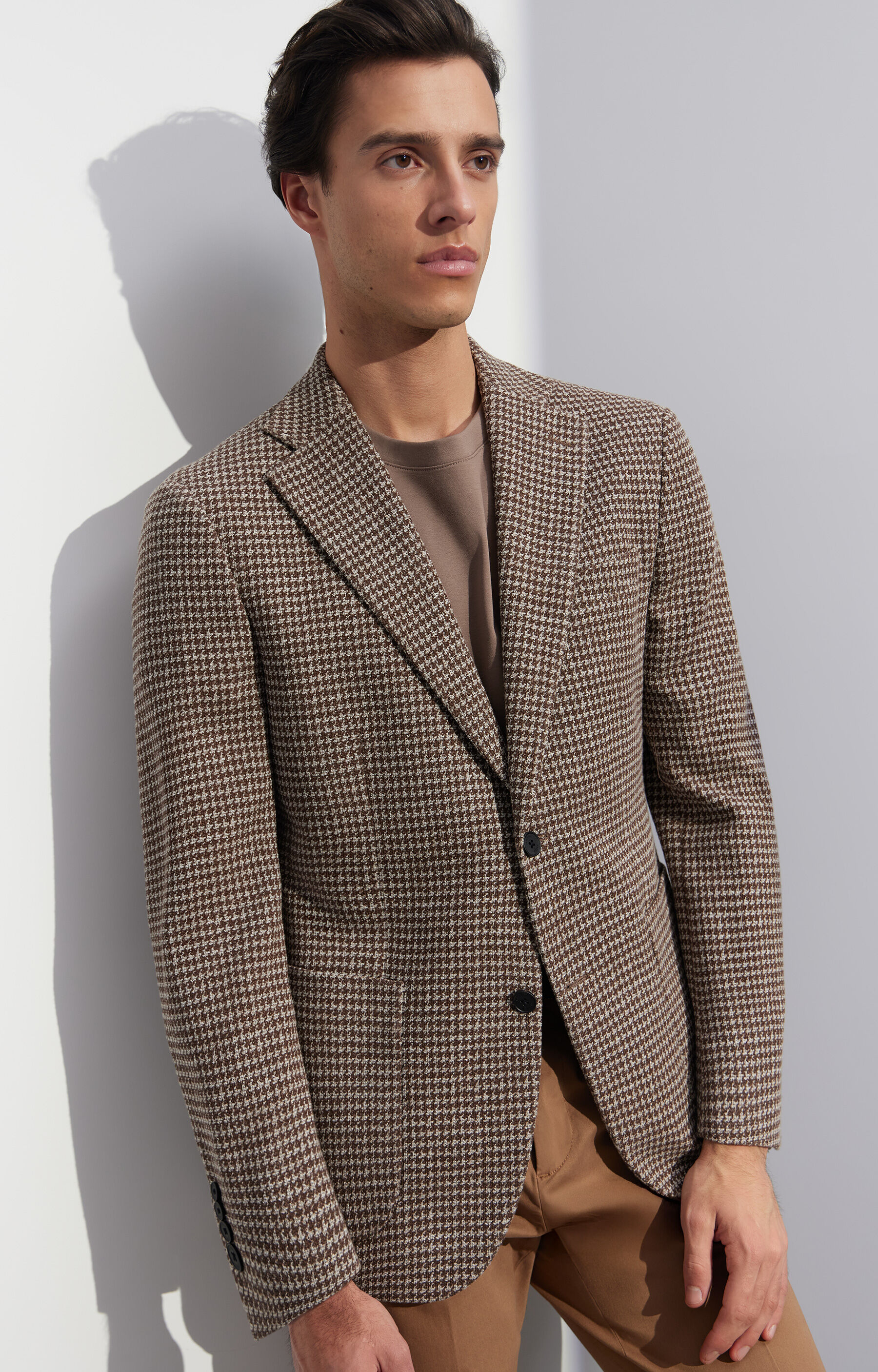 Brązowa marynarka VISTULA - 8