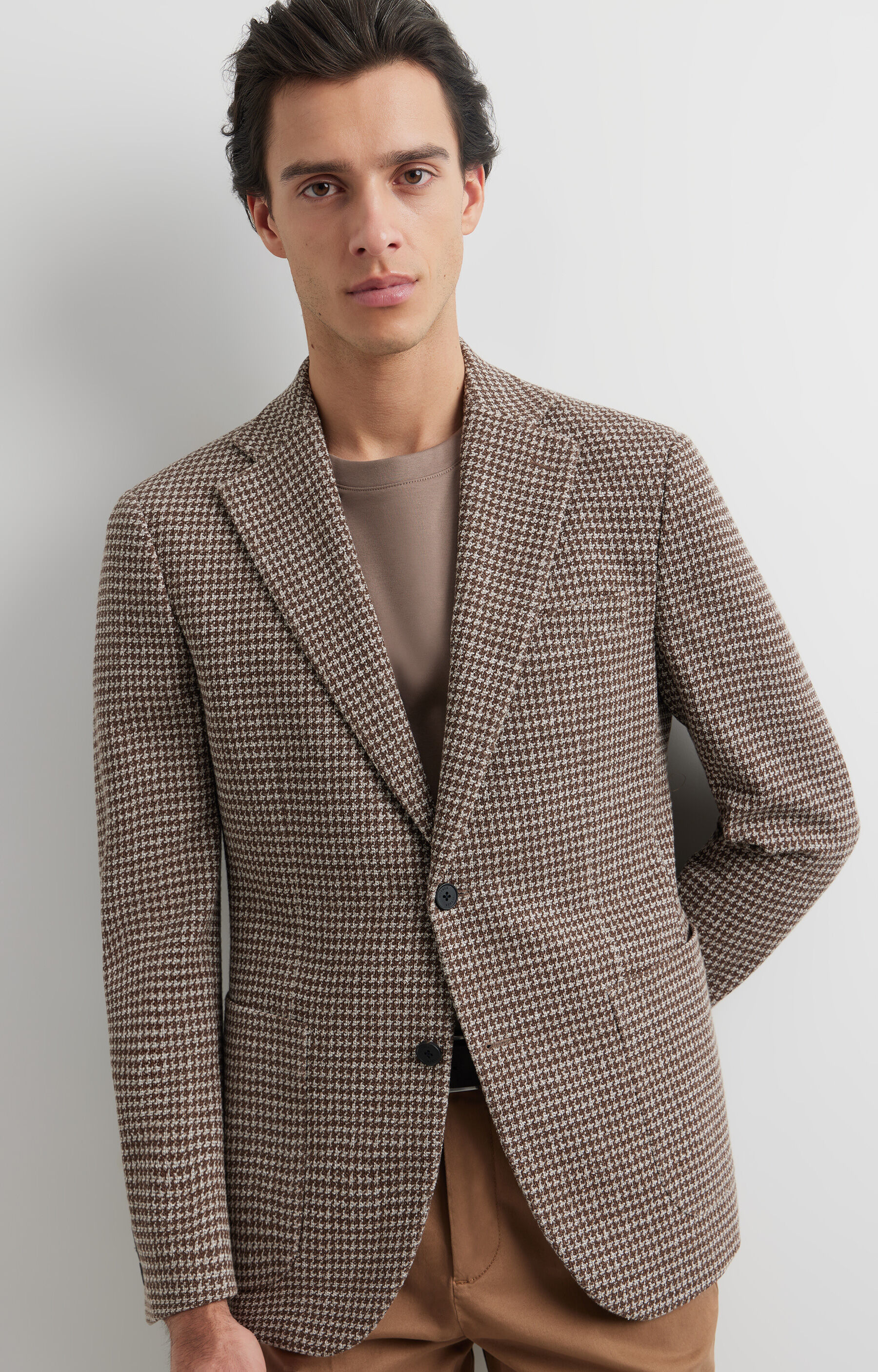 Brązowa marynarka VISTULA - 6