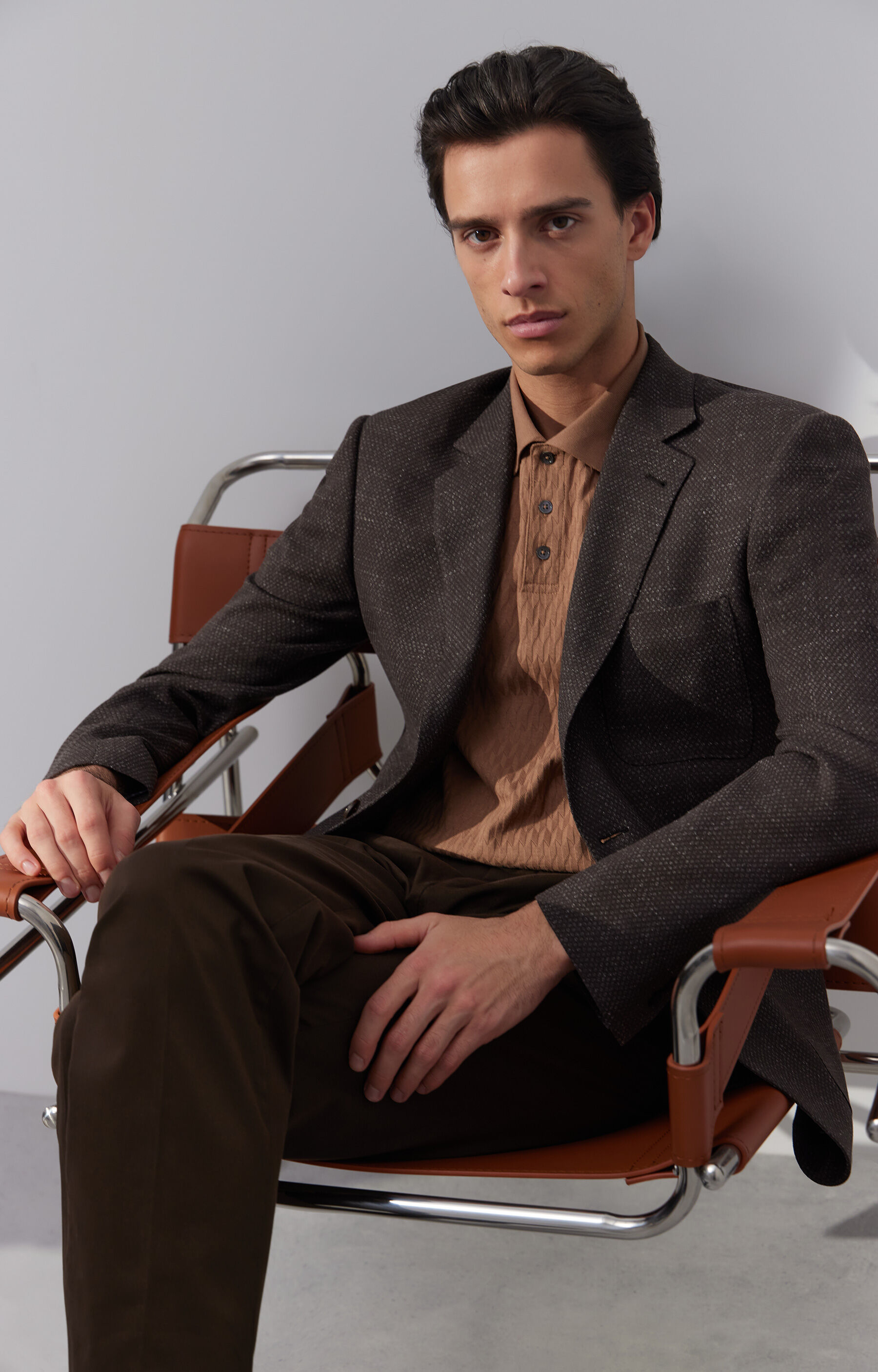 Marynarka super slim w mikrowzór - 10