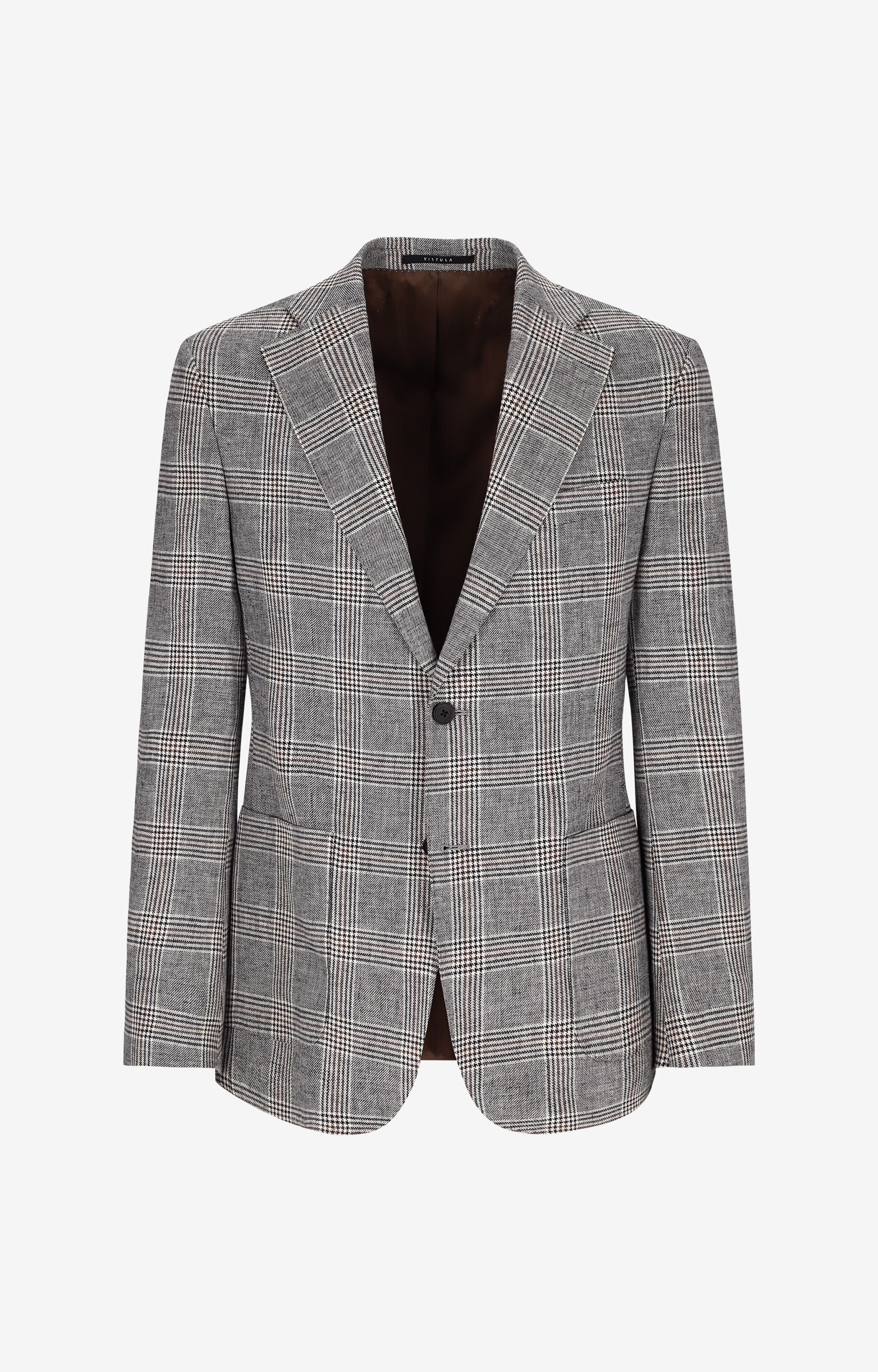 Marynarka super slim w kratę - 2