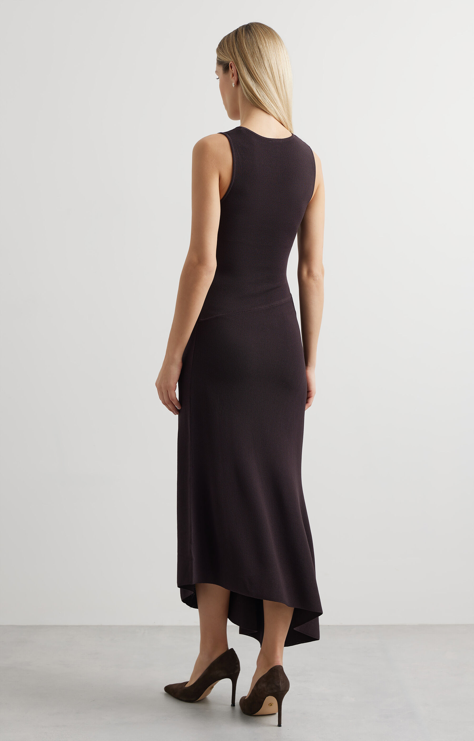 Dzianinowa sukienka slim - 4