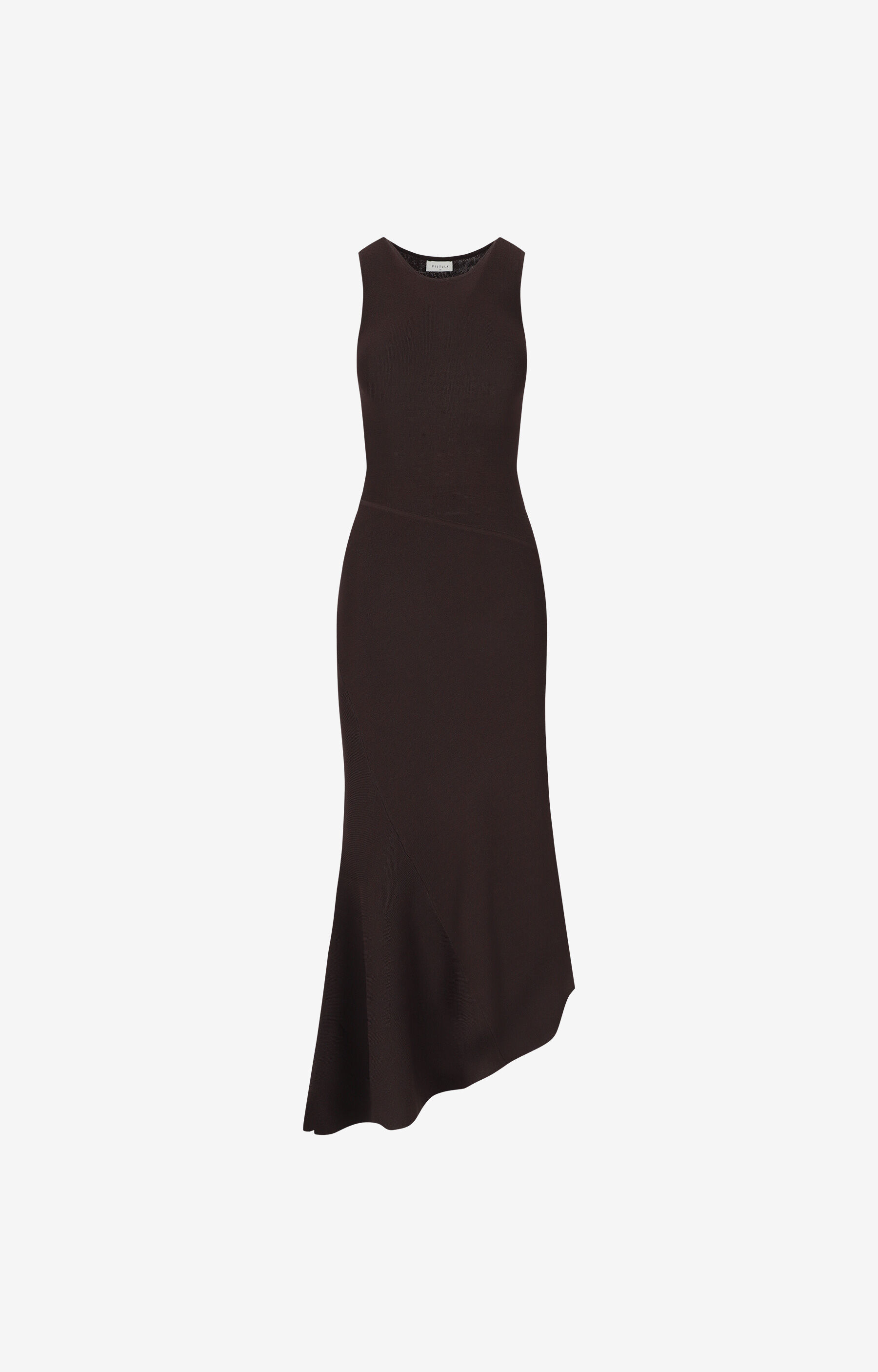 Dzianinowa sukienka slim - 2