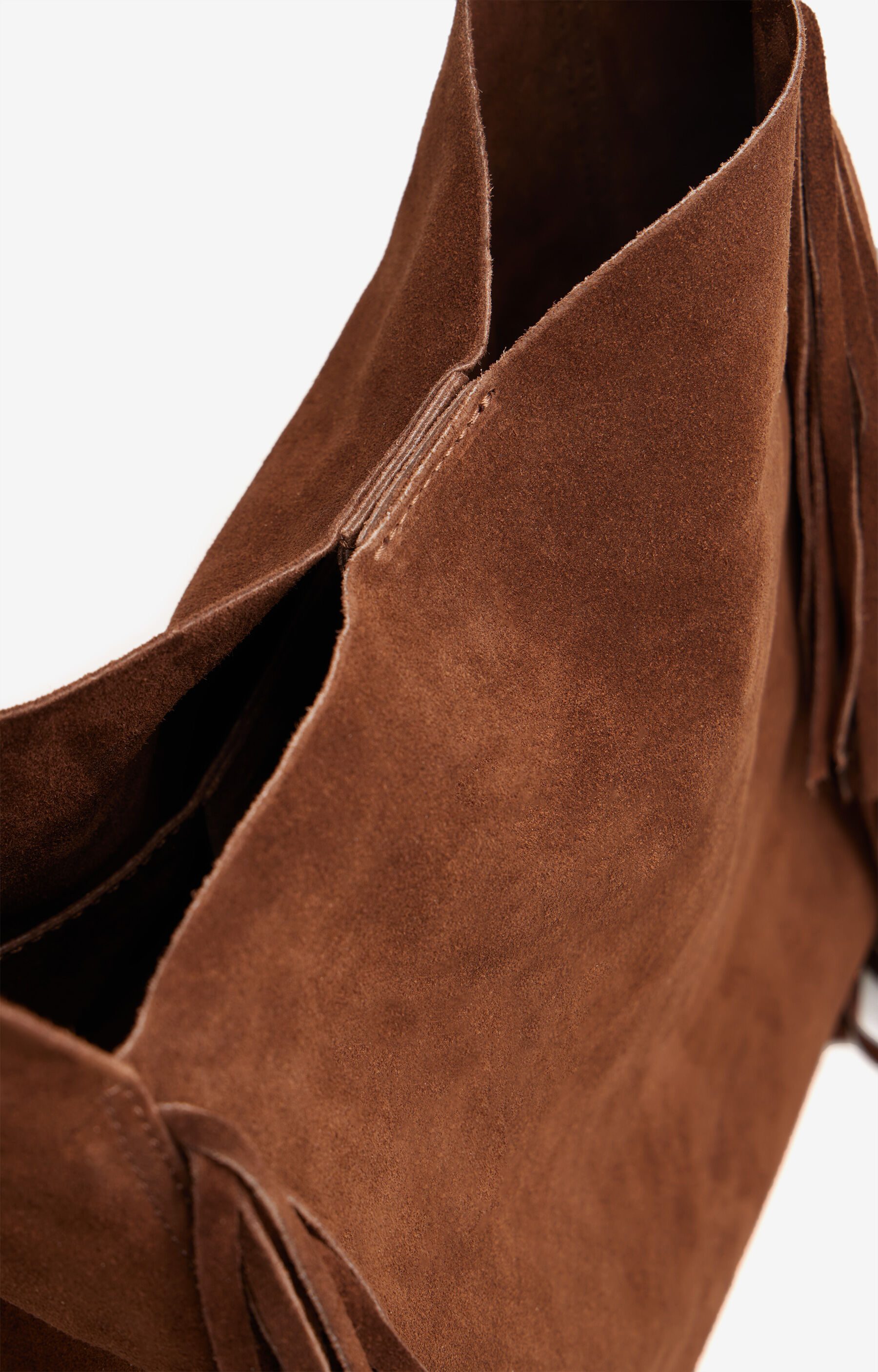 Zamszowa torebka - 5