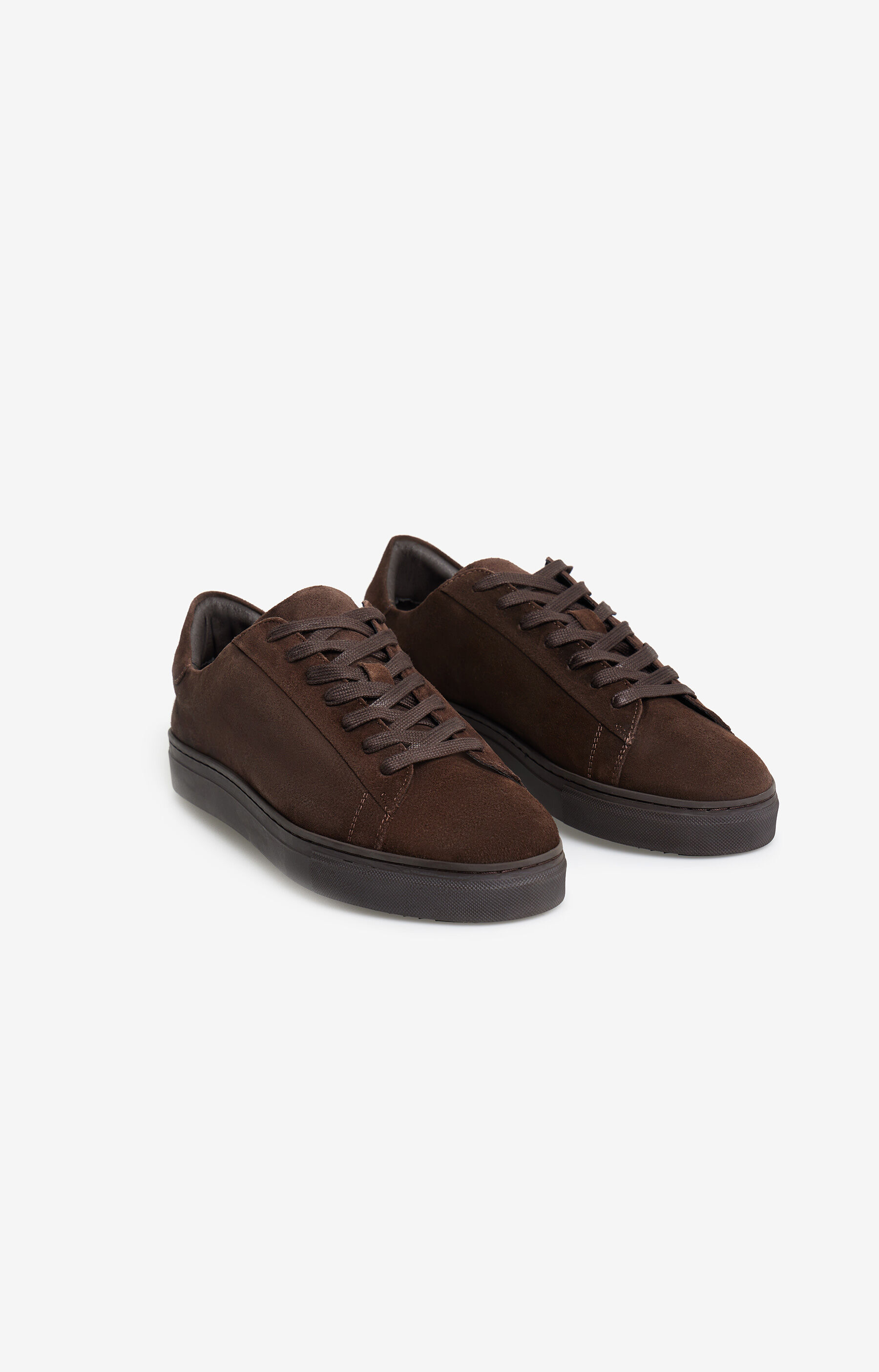 Zamszowe sneakersy - 2