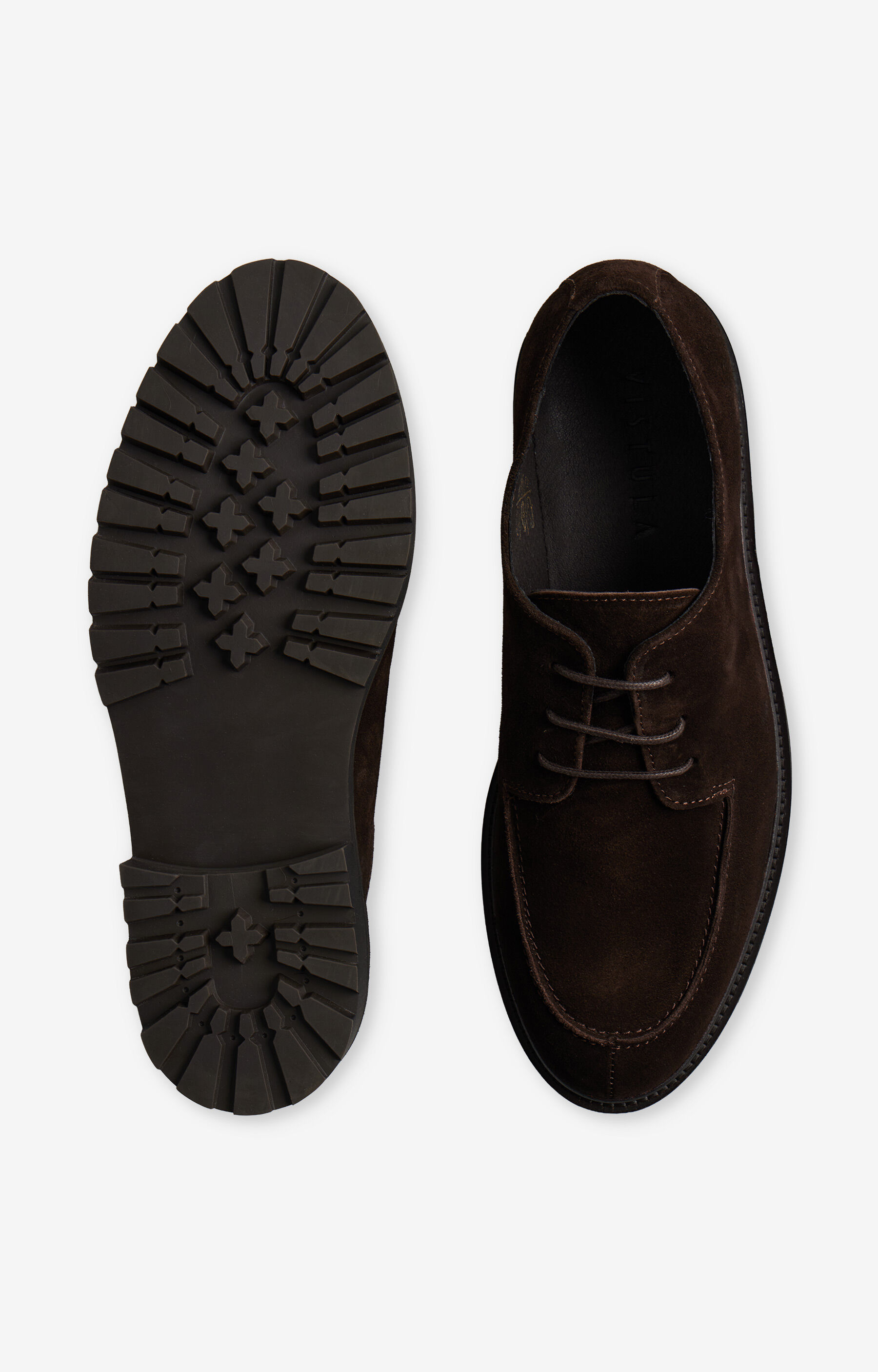 Zamszowe buty typu Oxford - 4