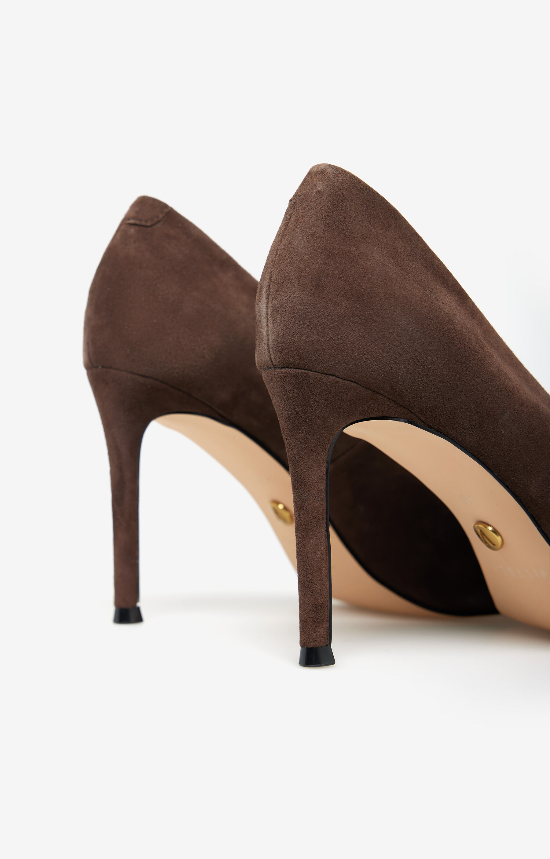 Zamszowe szpilki - 5