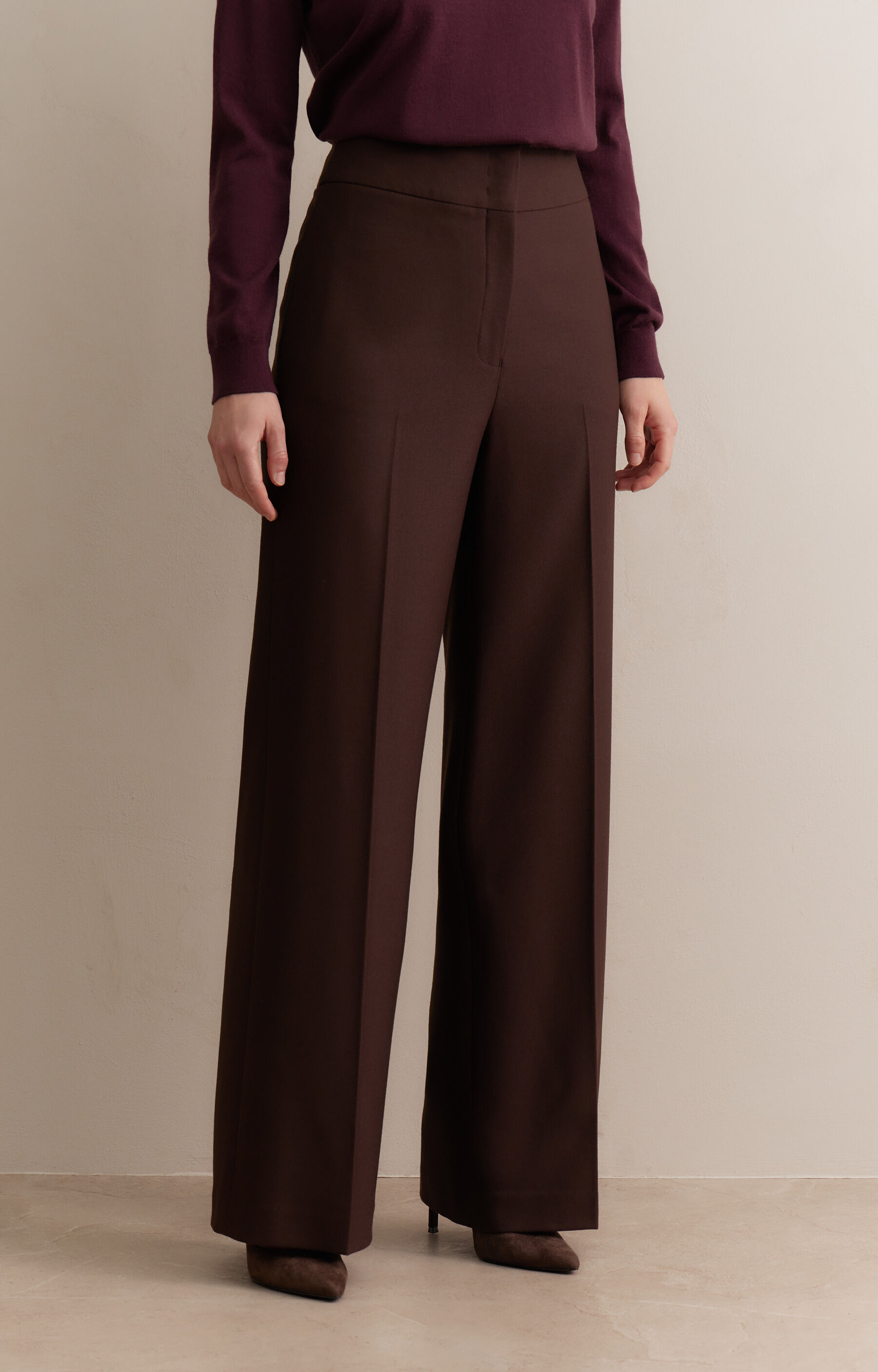 Spodnie relaxed fit do garnituru - Mix&Match - 2