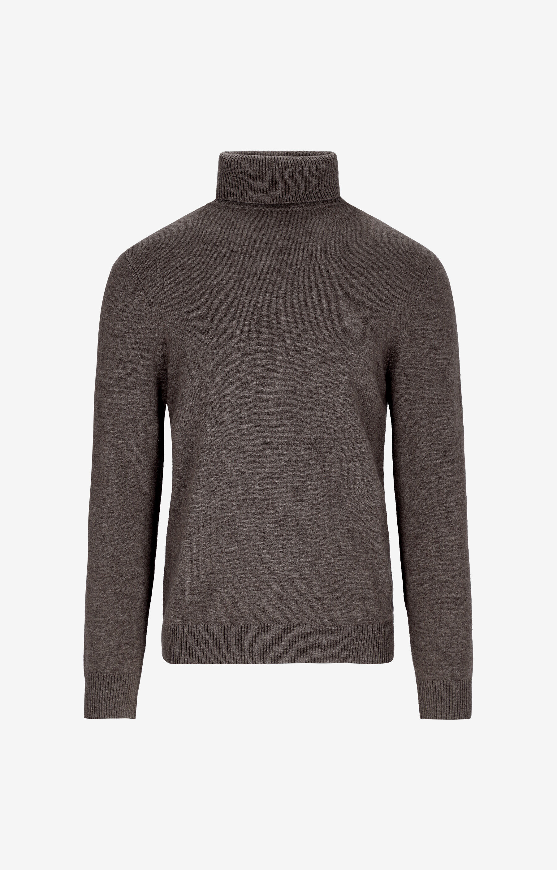 Sweter z melanżowej dzianiny - 2