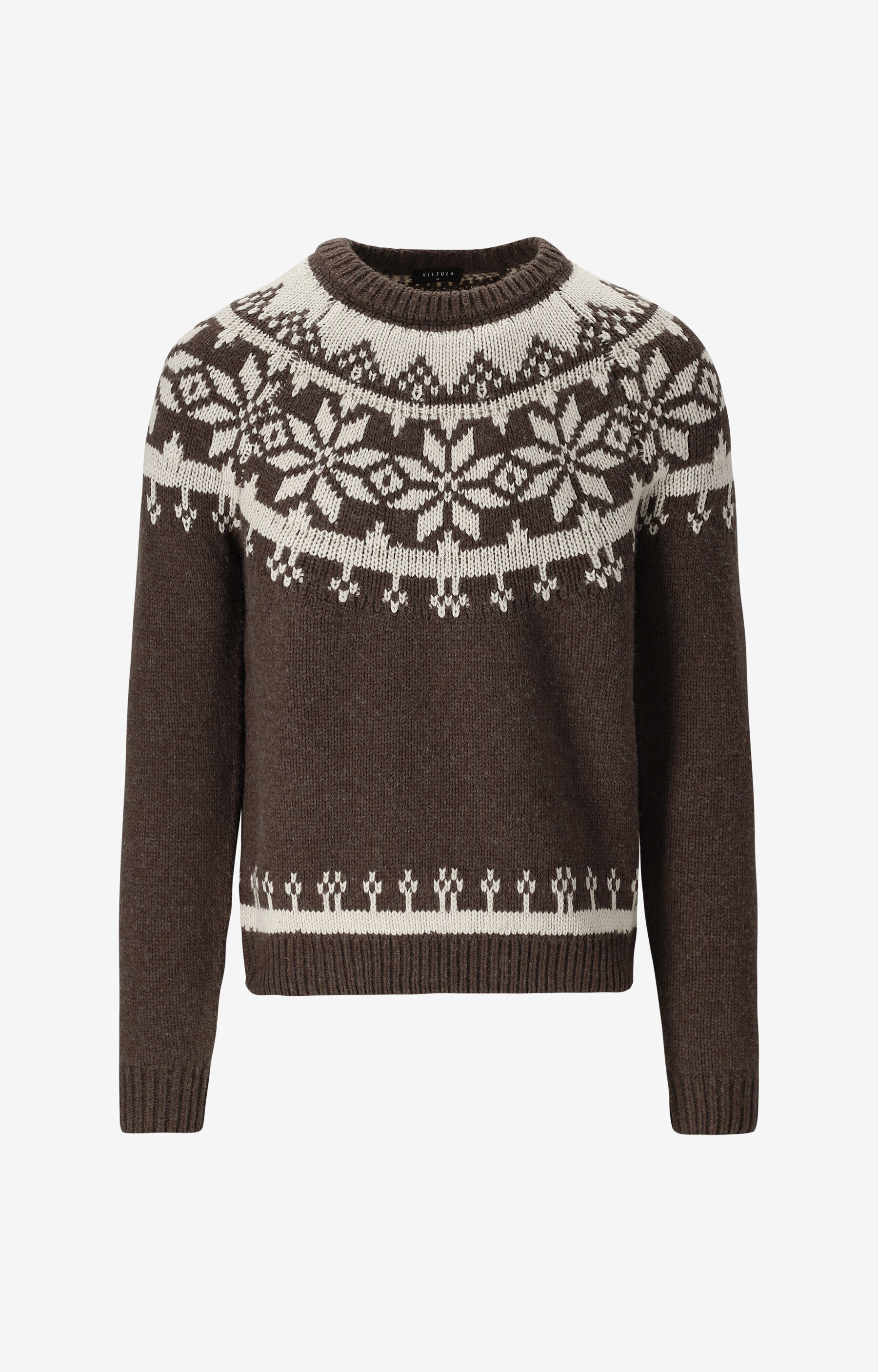 Sweter w świąteczny wzór - 2