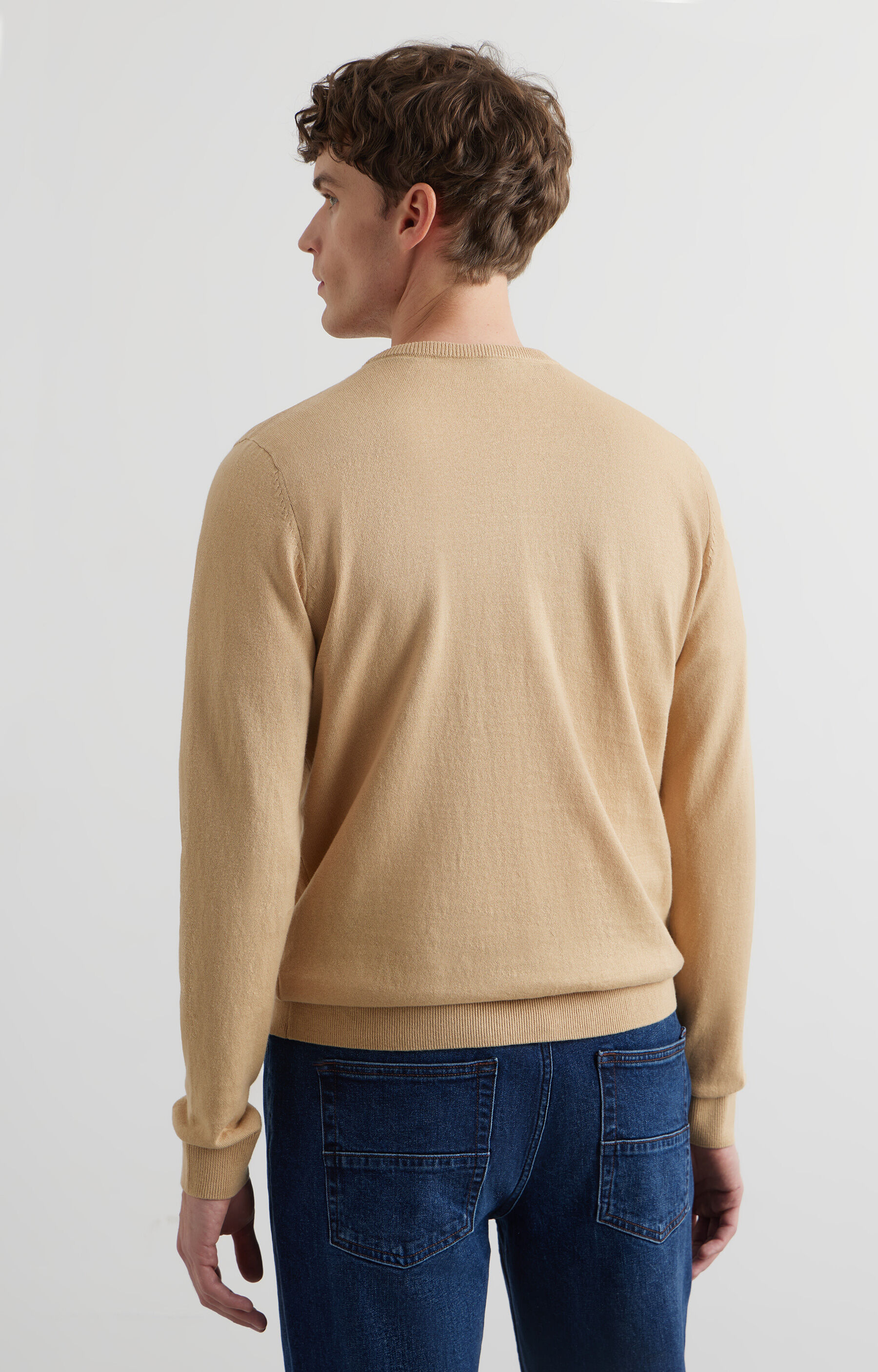 Sweter v-neck - 2