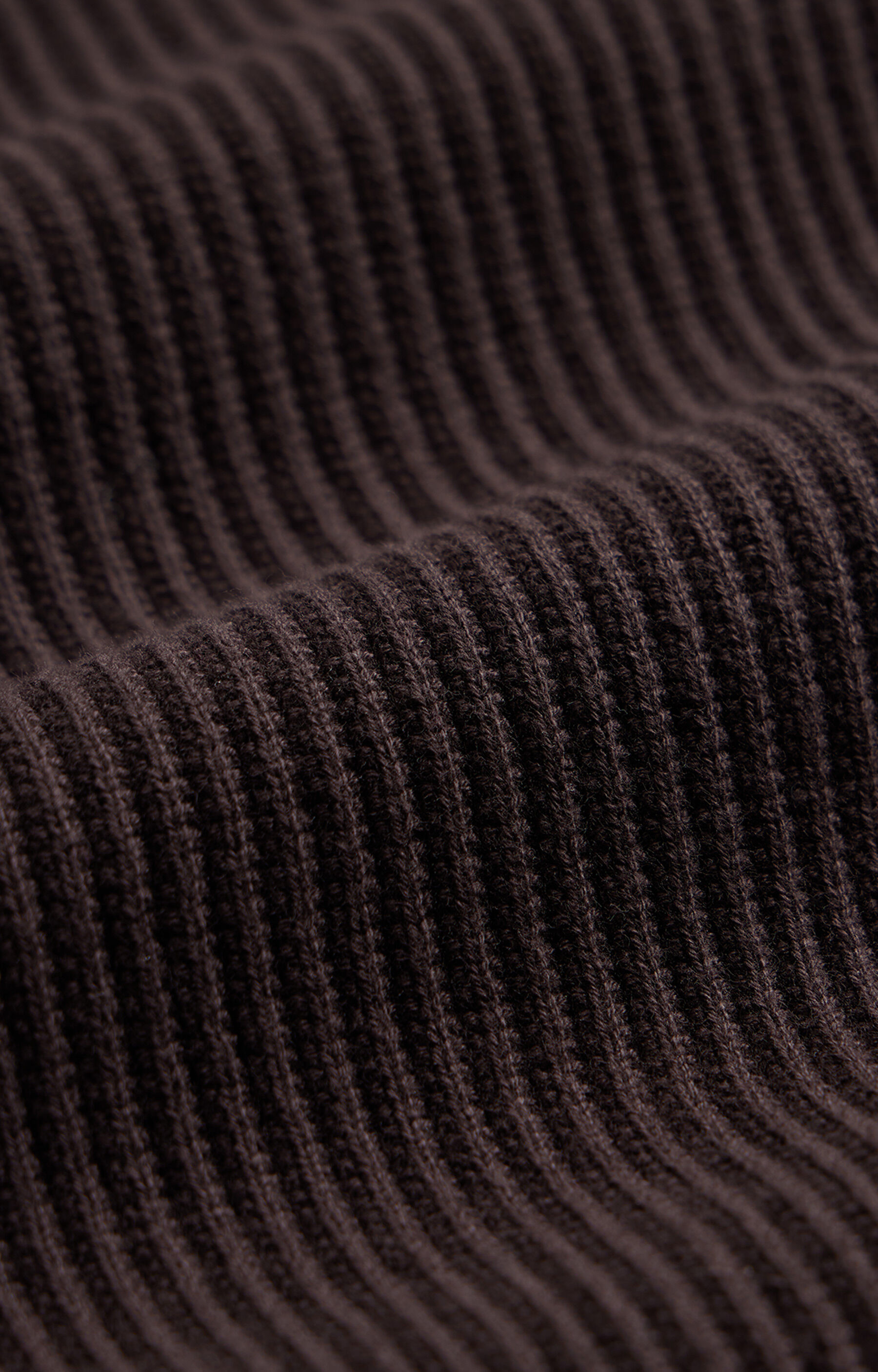 Sweter round neck w prążek - 4