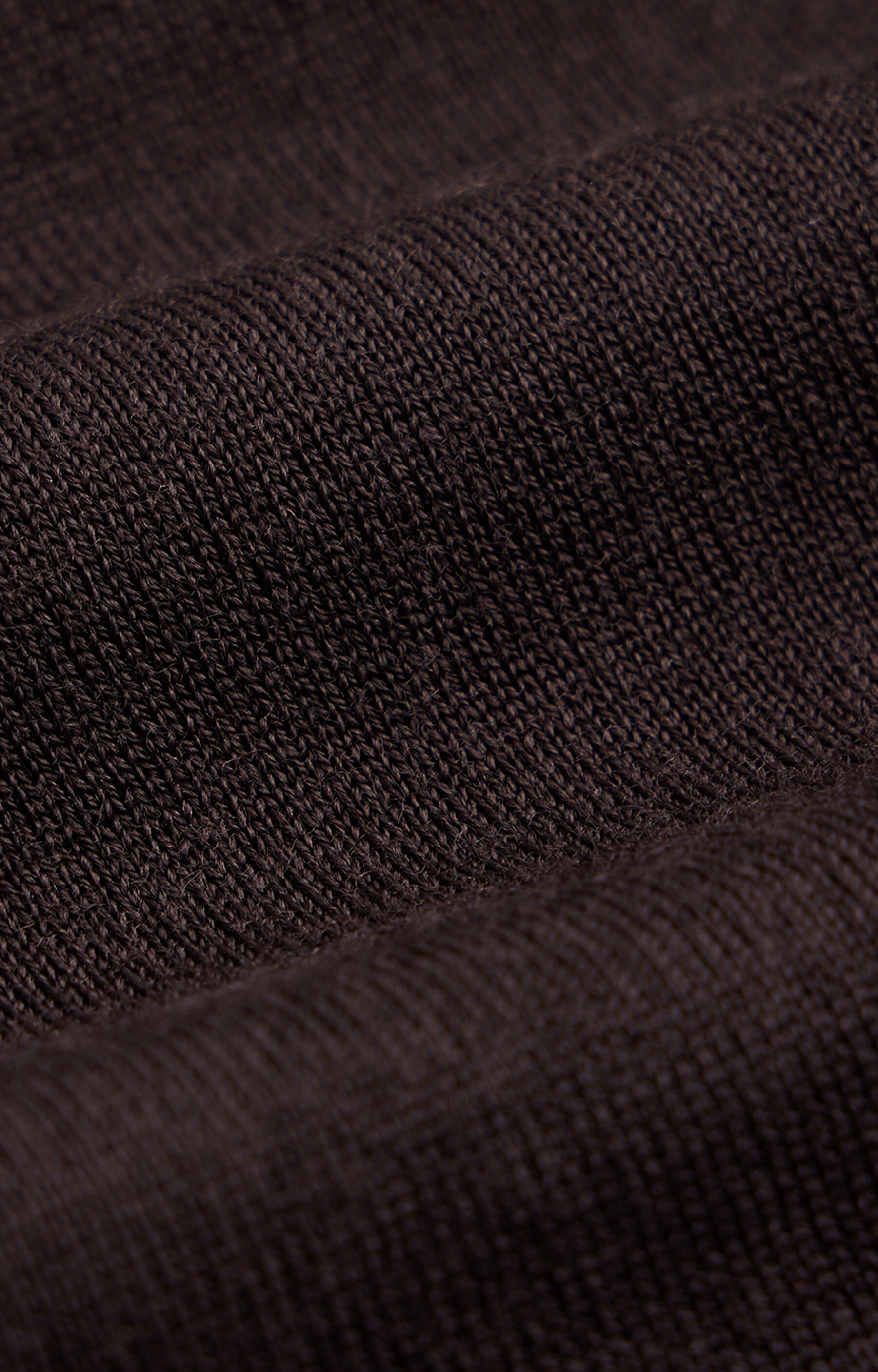 Gładki sweter round neck - 4