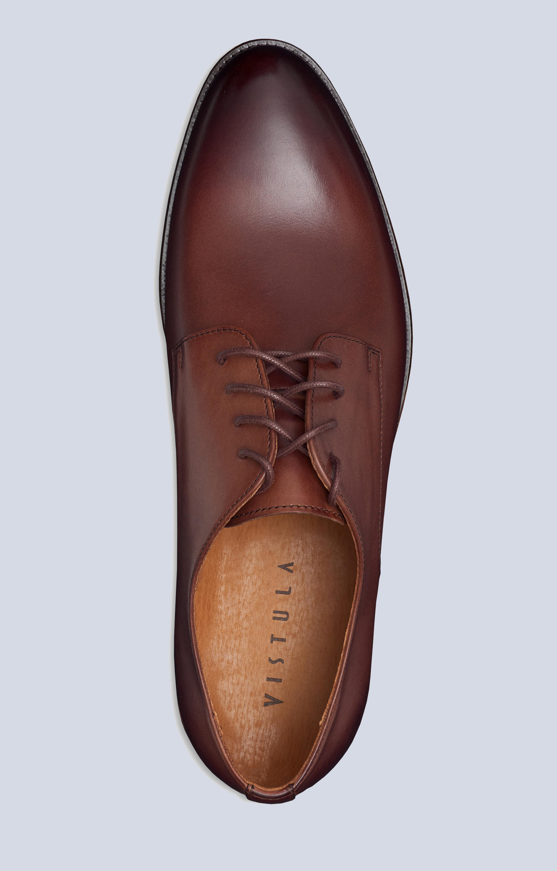 Skórzane buty typu derby, klasyczne do garnituru - 3