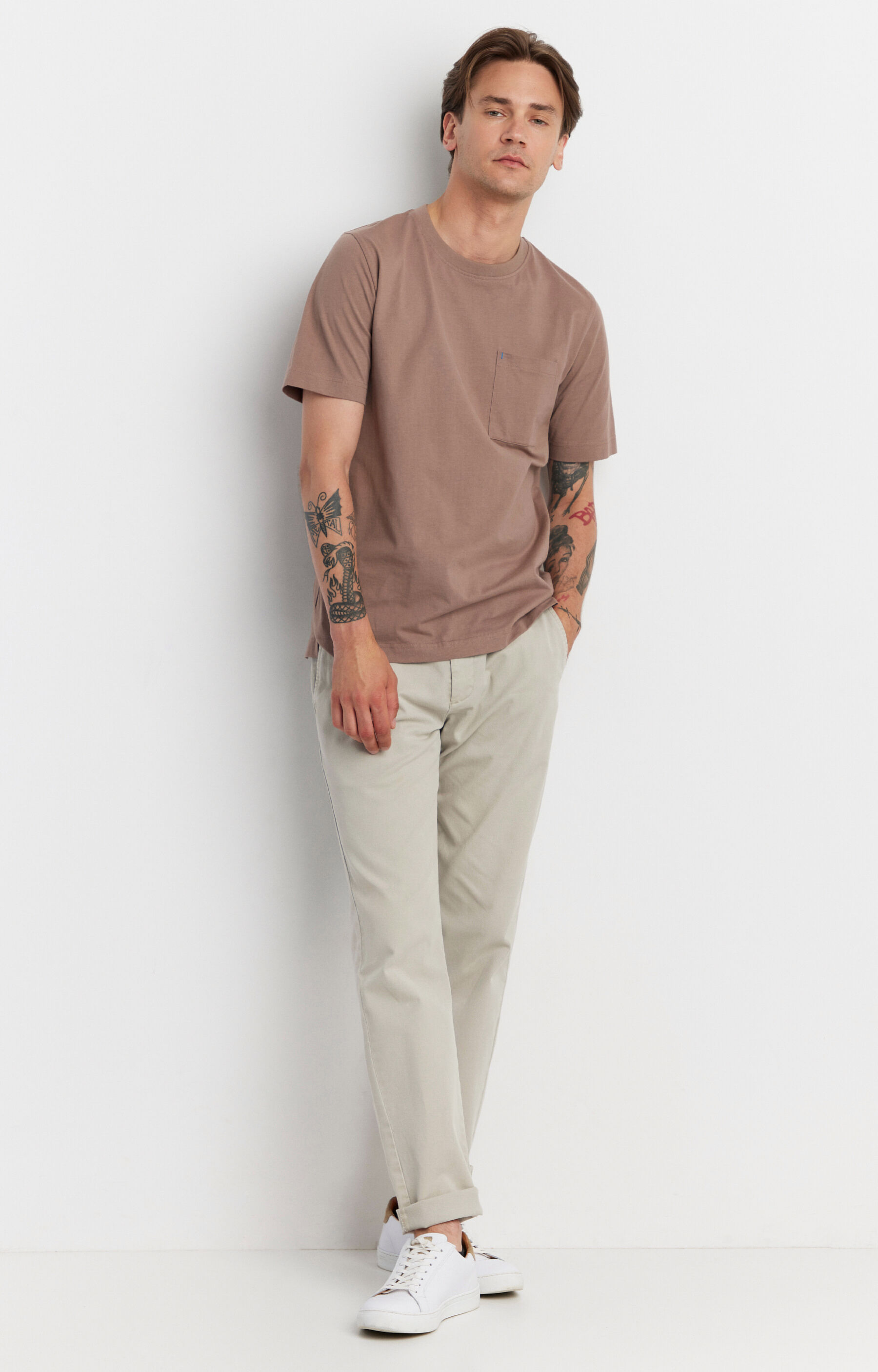 T-shirt z kieszonką