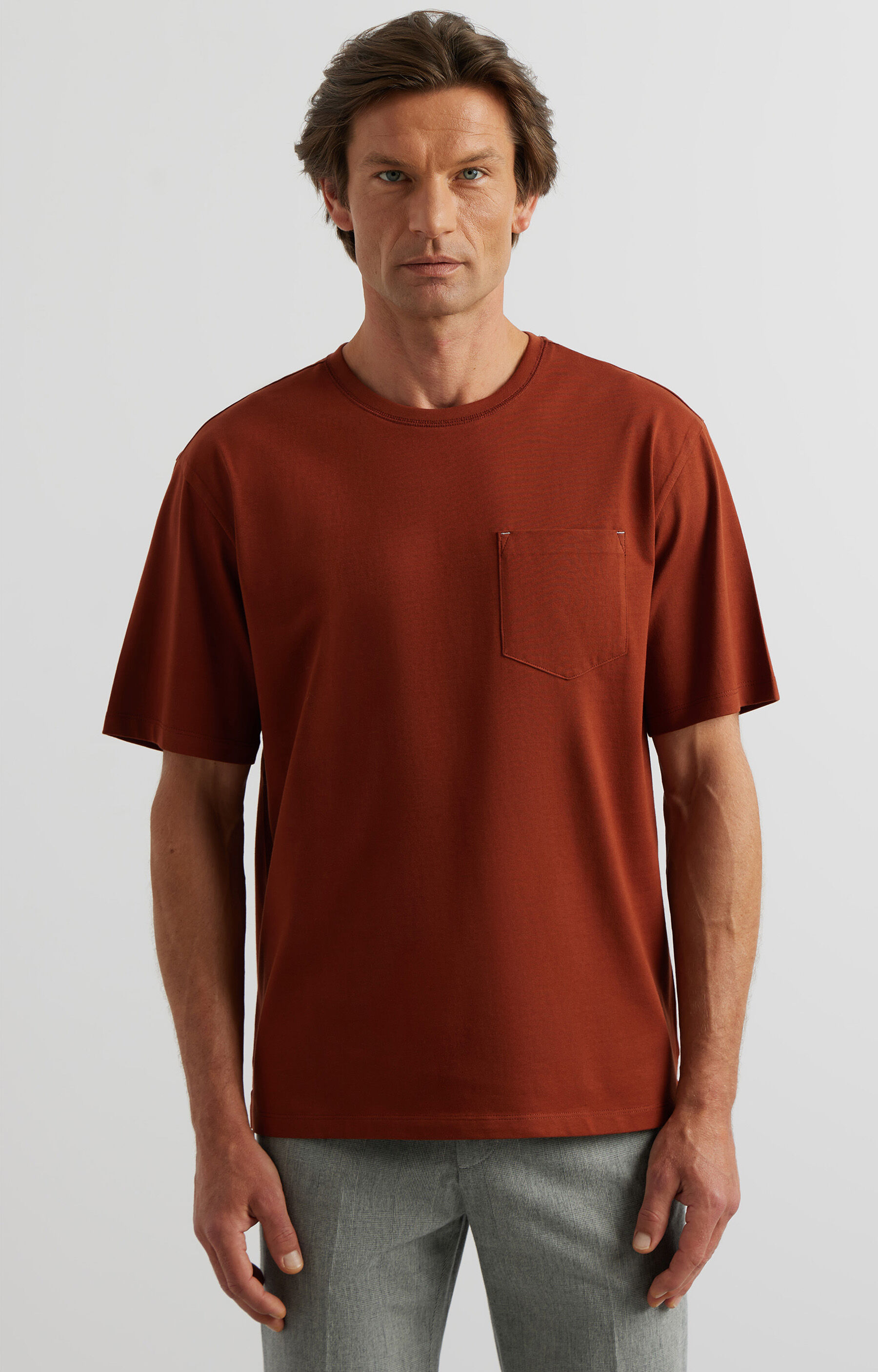 Gładki t-shirt