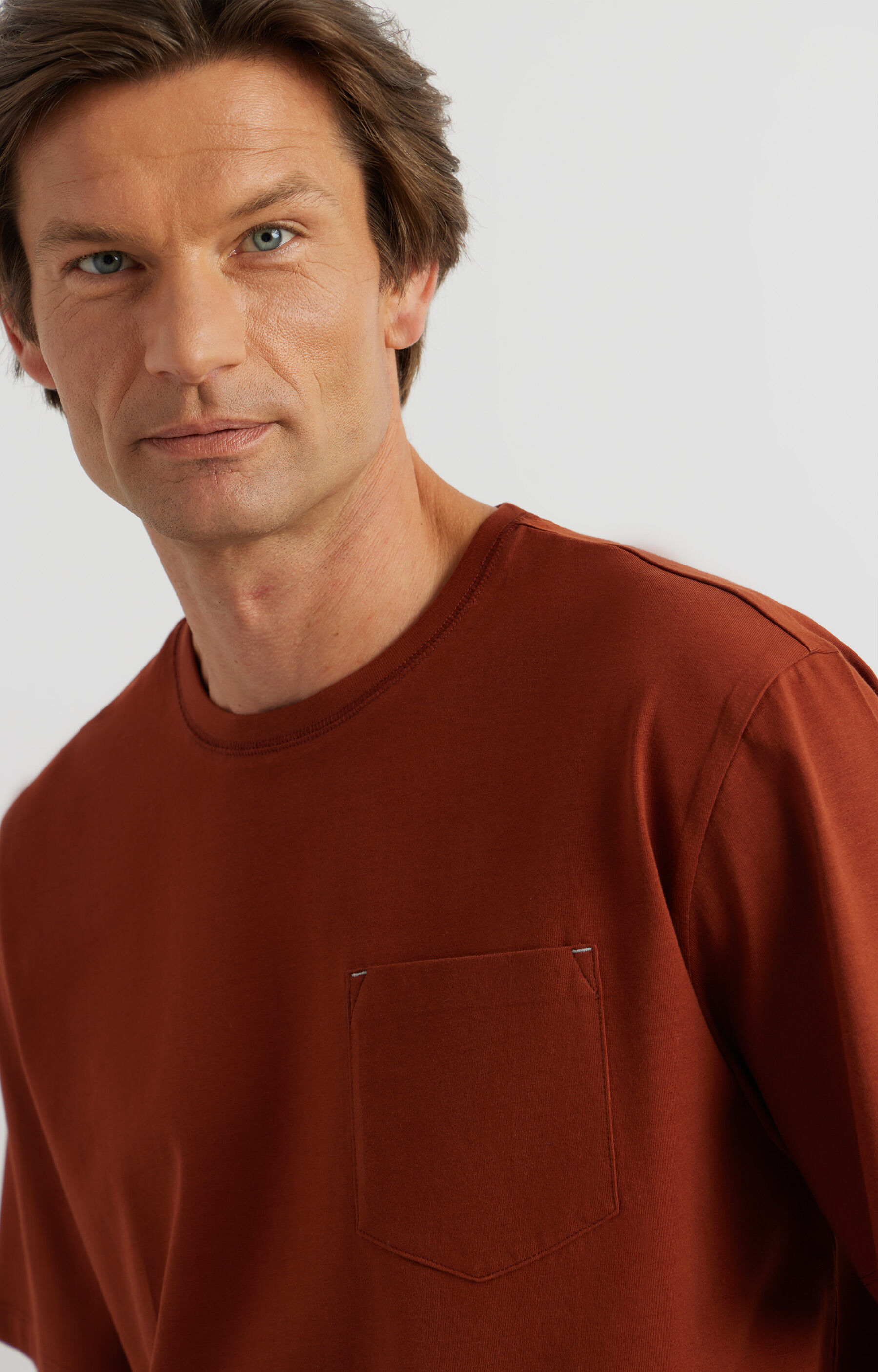 Gładki t-shirt - 6