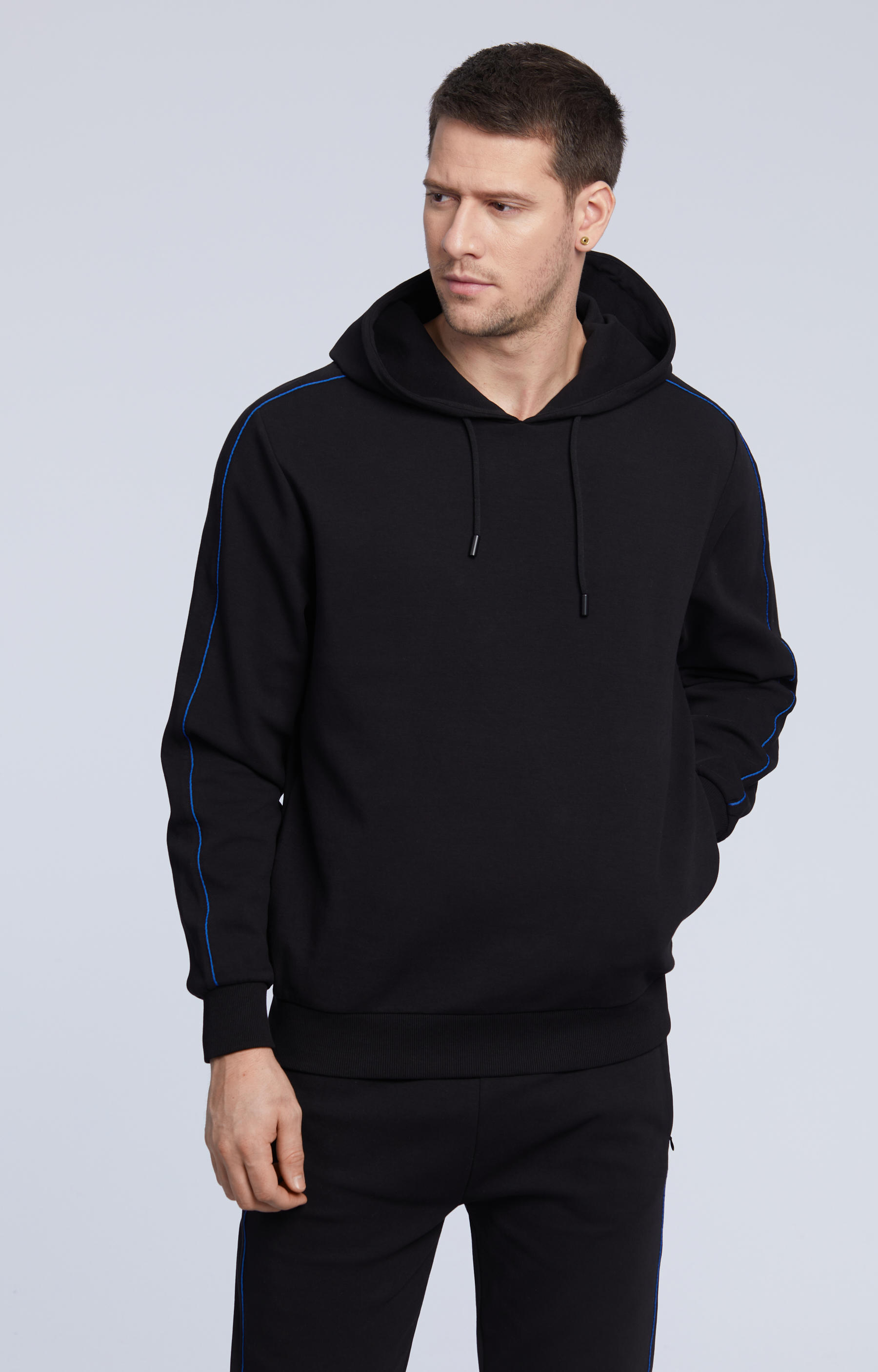 Bluza z bawełny pima - 3