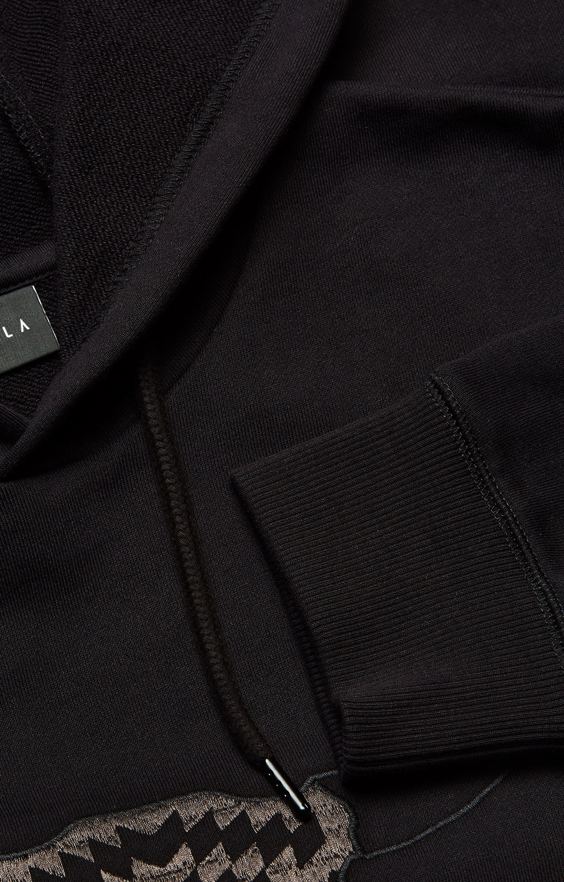 Bluza z kapturem z haftowanym wzorem - 5