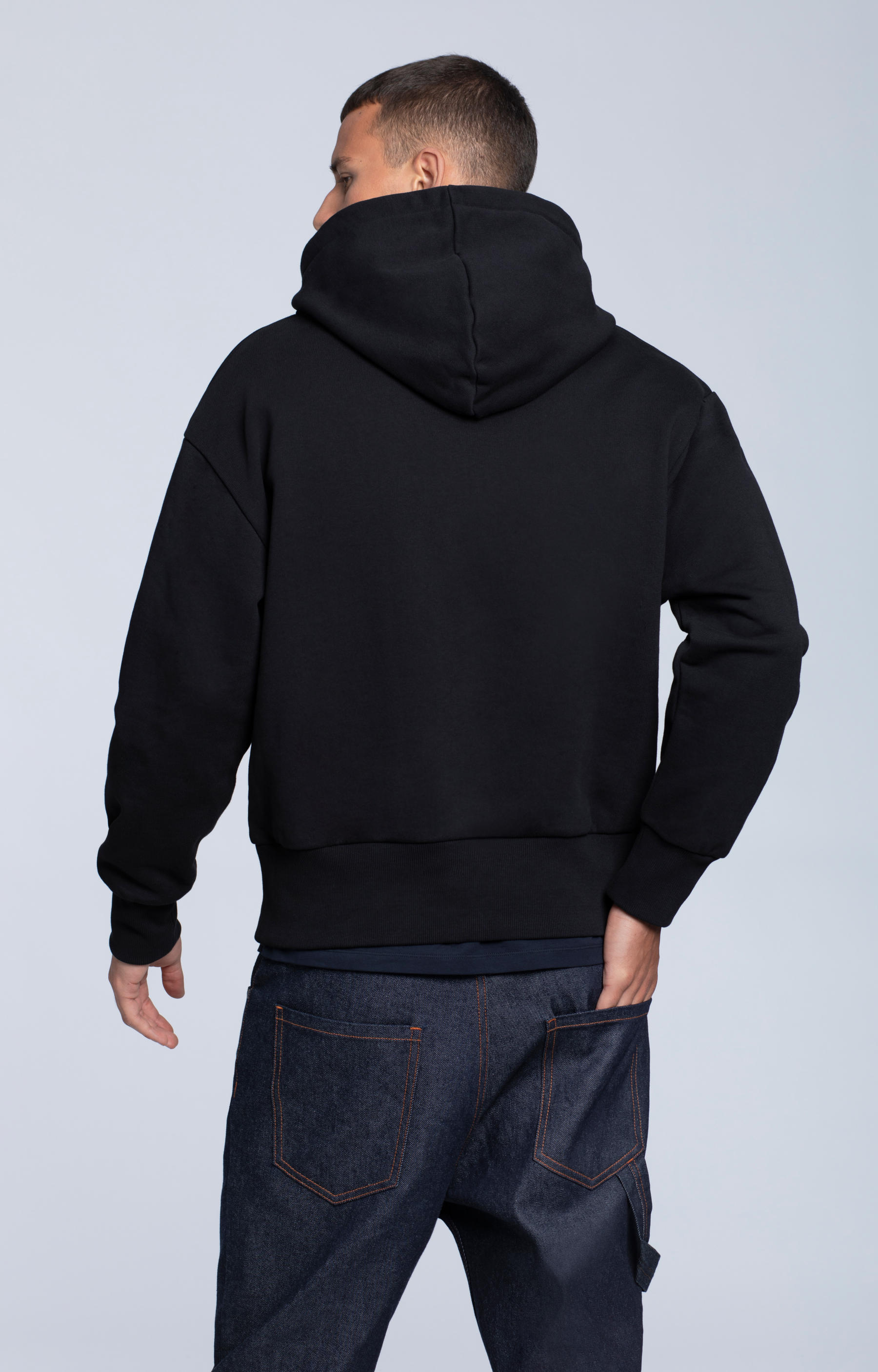 Bluza oversize z kapturem - 3