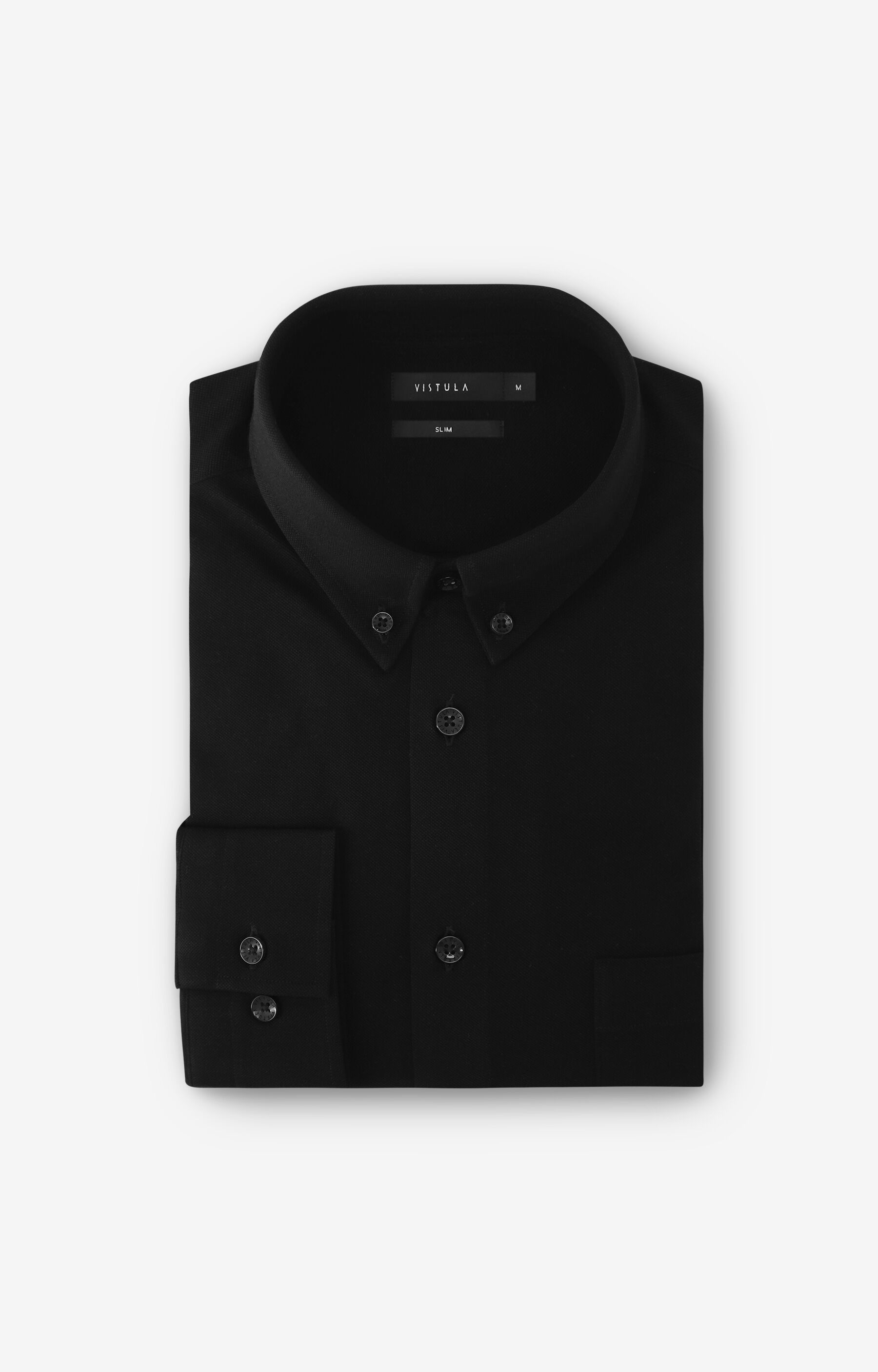 Dzianinowa koszula slim - 2