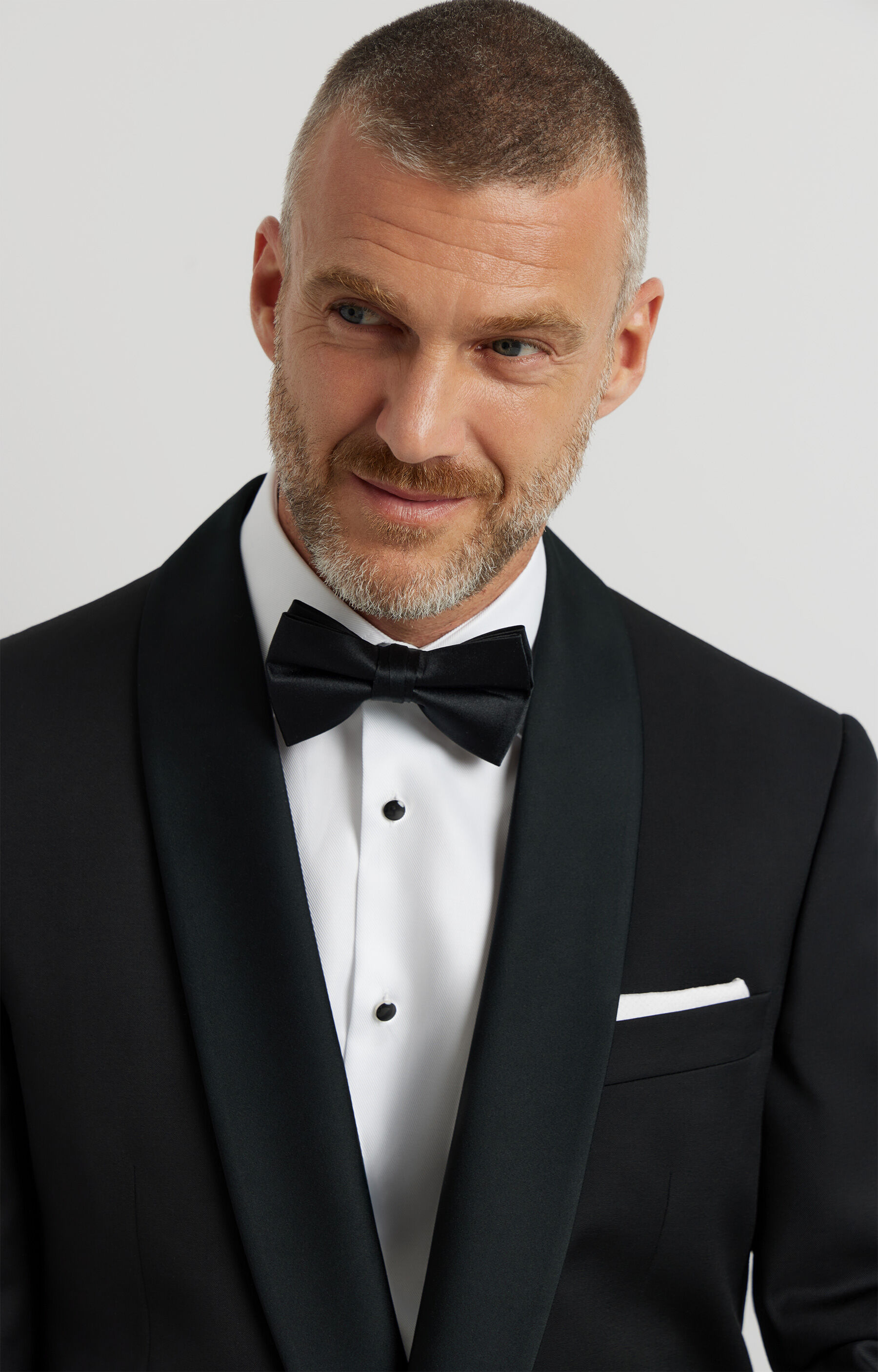 Smokingowa marynarka super slim do garnituru - Mix&Match - 6