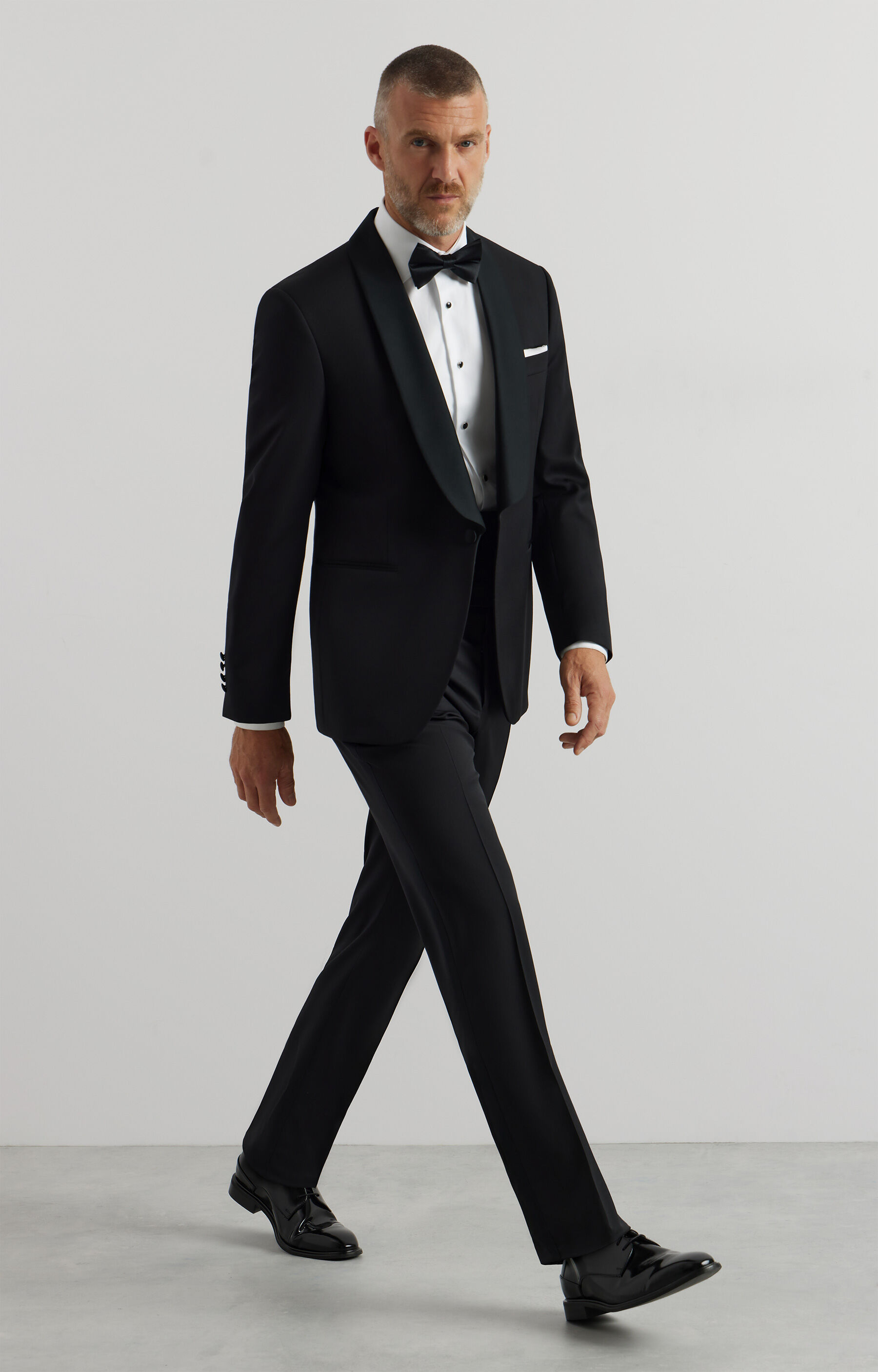 Smokingowa marynarka super slim do garnituru - Mix&Match - 7