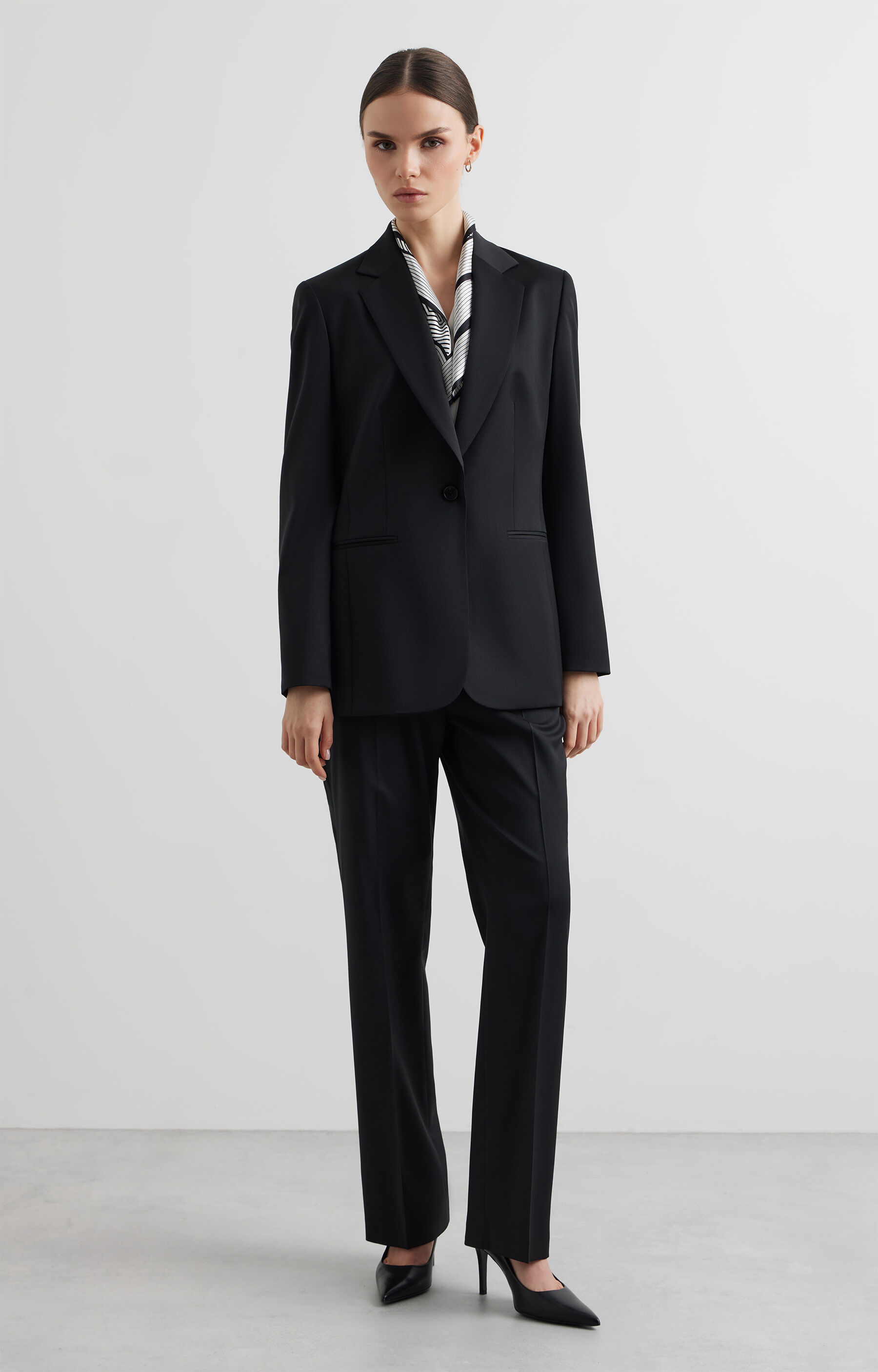 Wełniana marynarka slim do garnituru - Mix&Match - 3