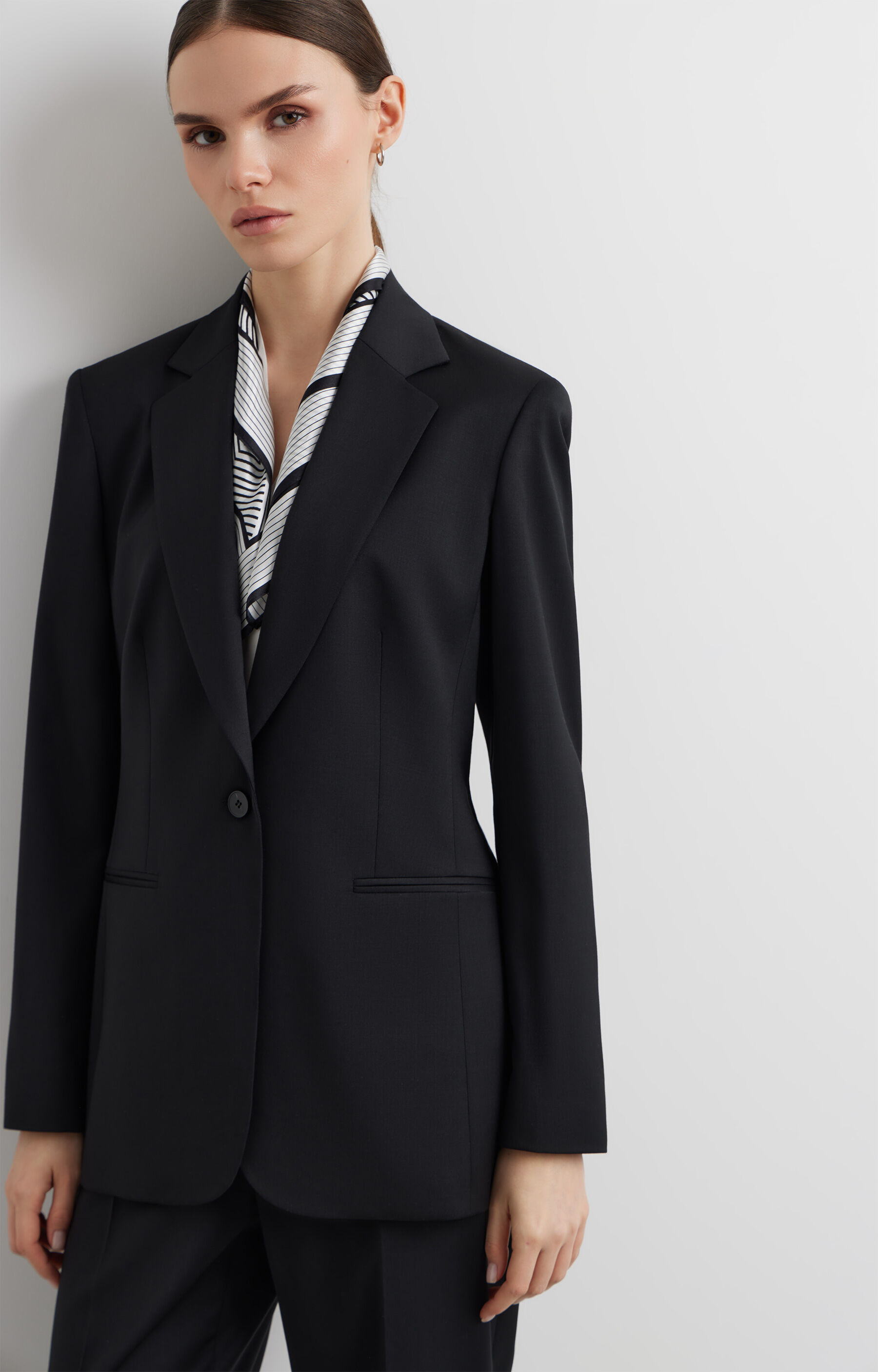 Wełniana marynarka slim do garnituru - Mix&Match - 5