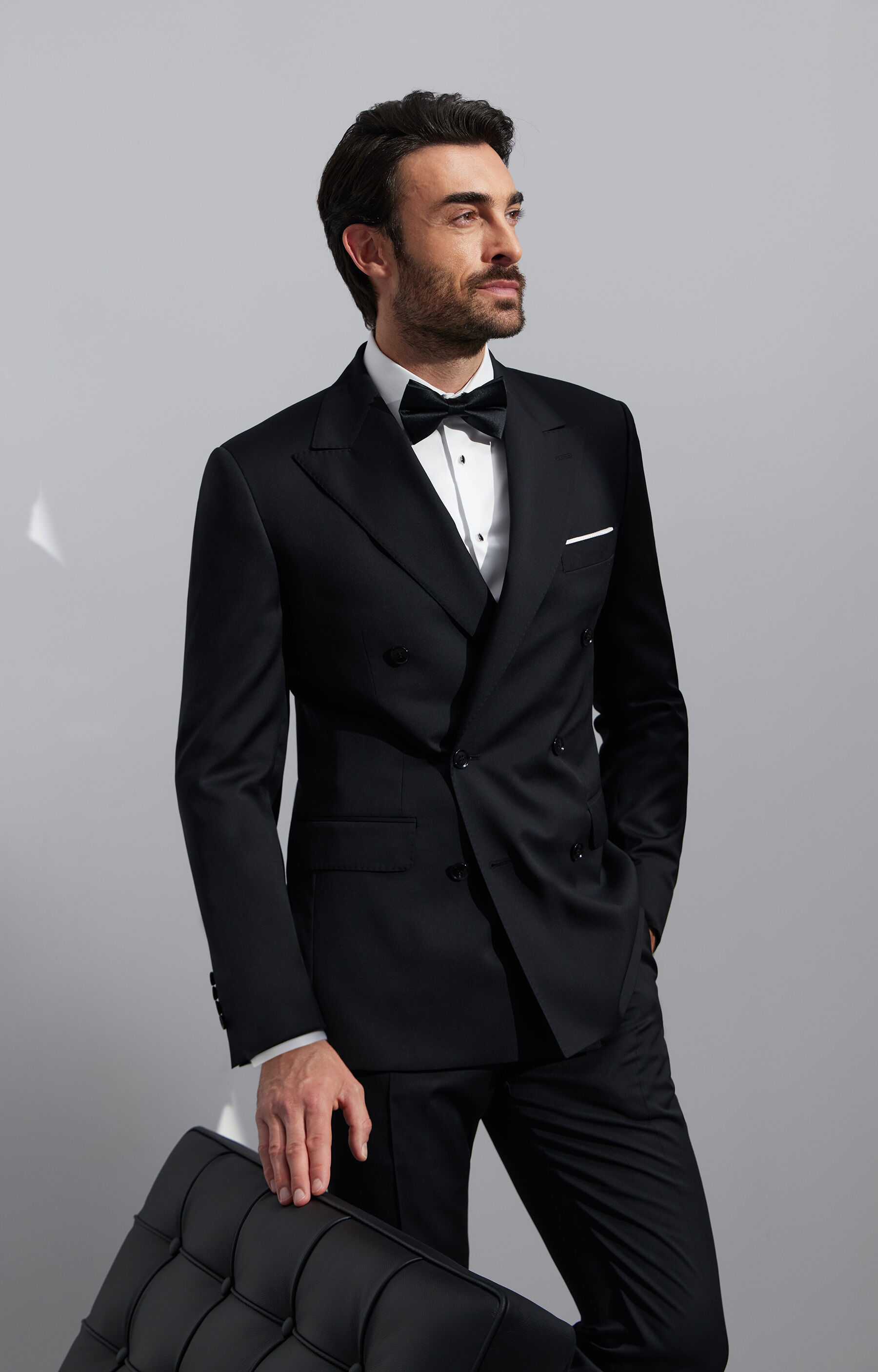 Dwurzędowa marynarka super slim do garnituru - Mix&Match - 6