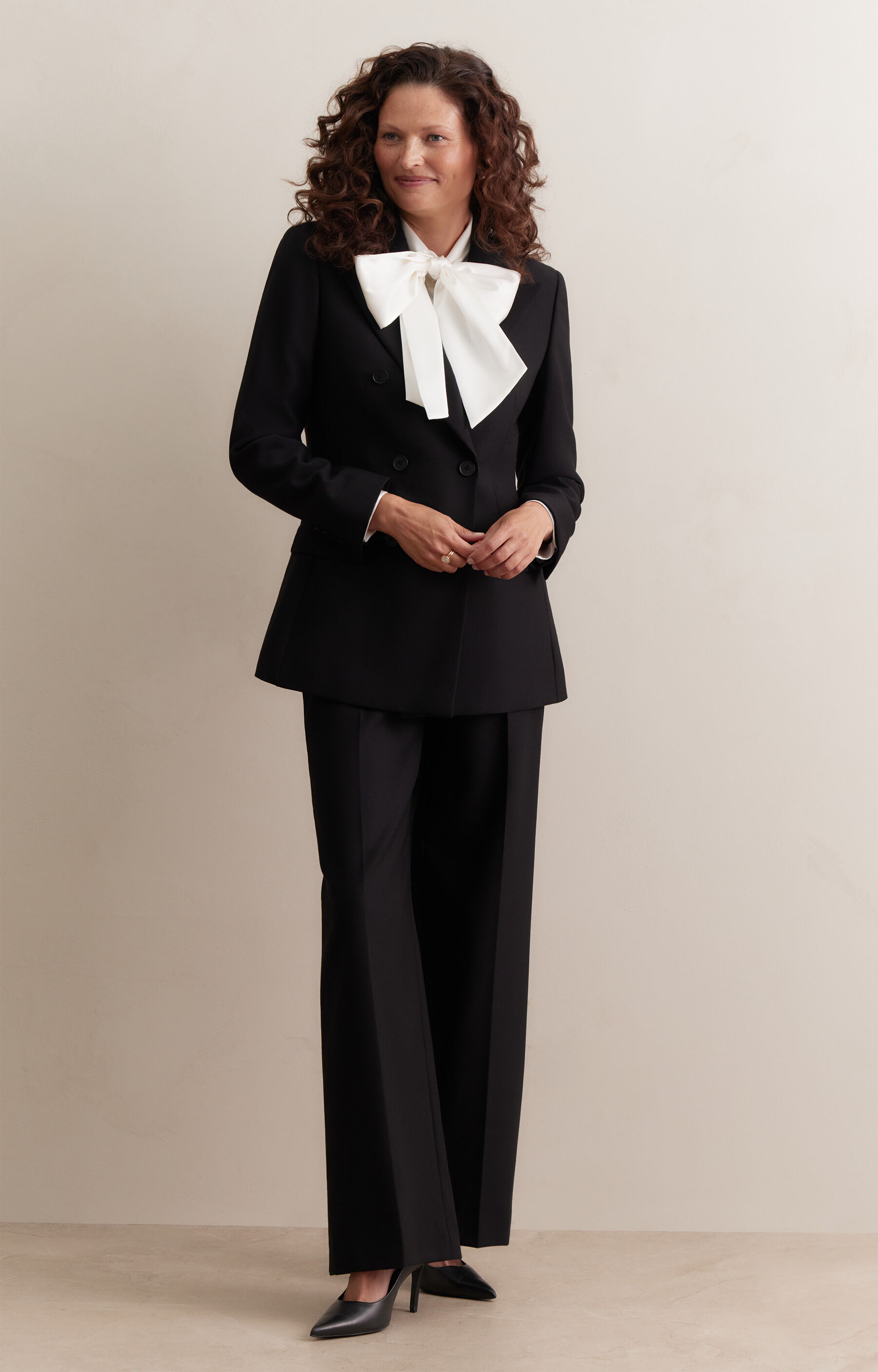 Dwurzędowa marynarka slim do garnituru - Mix&Match - 2