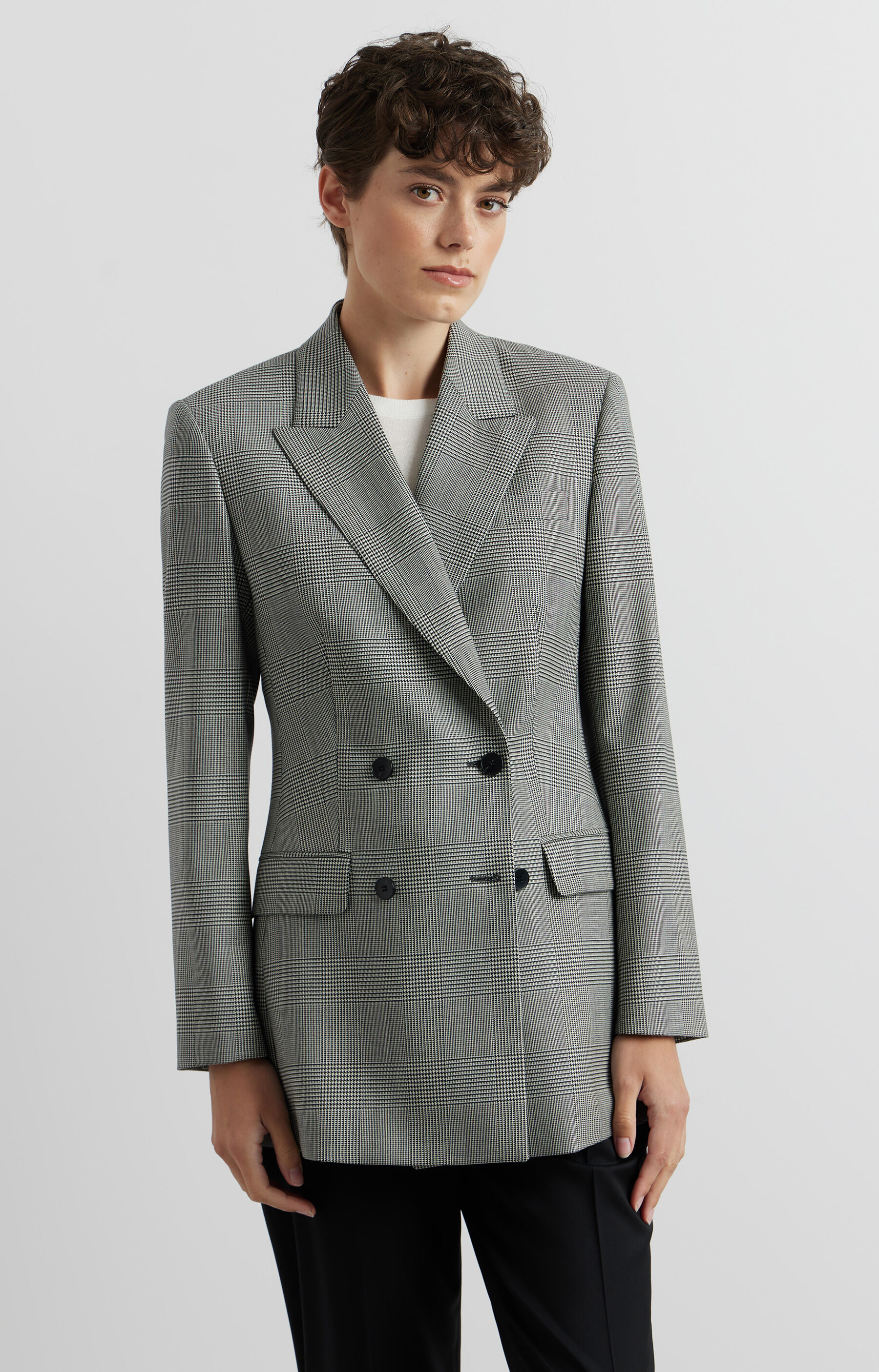 Dwurzędowa marynarka slim do garnituru - Mix&Match - 2