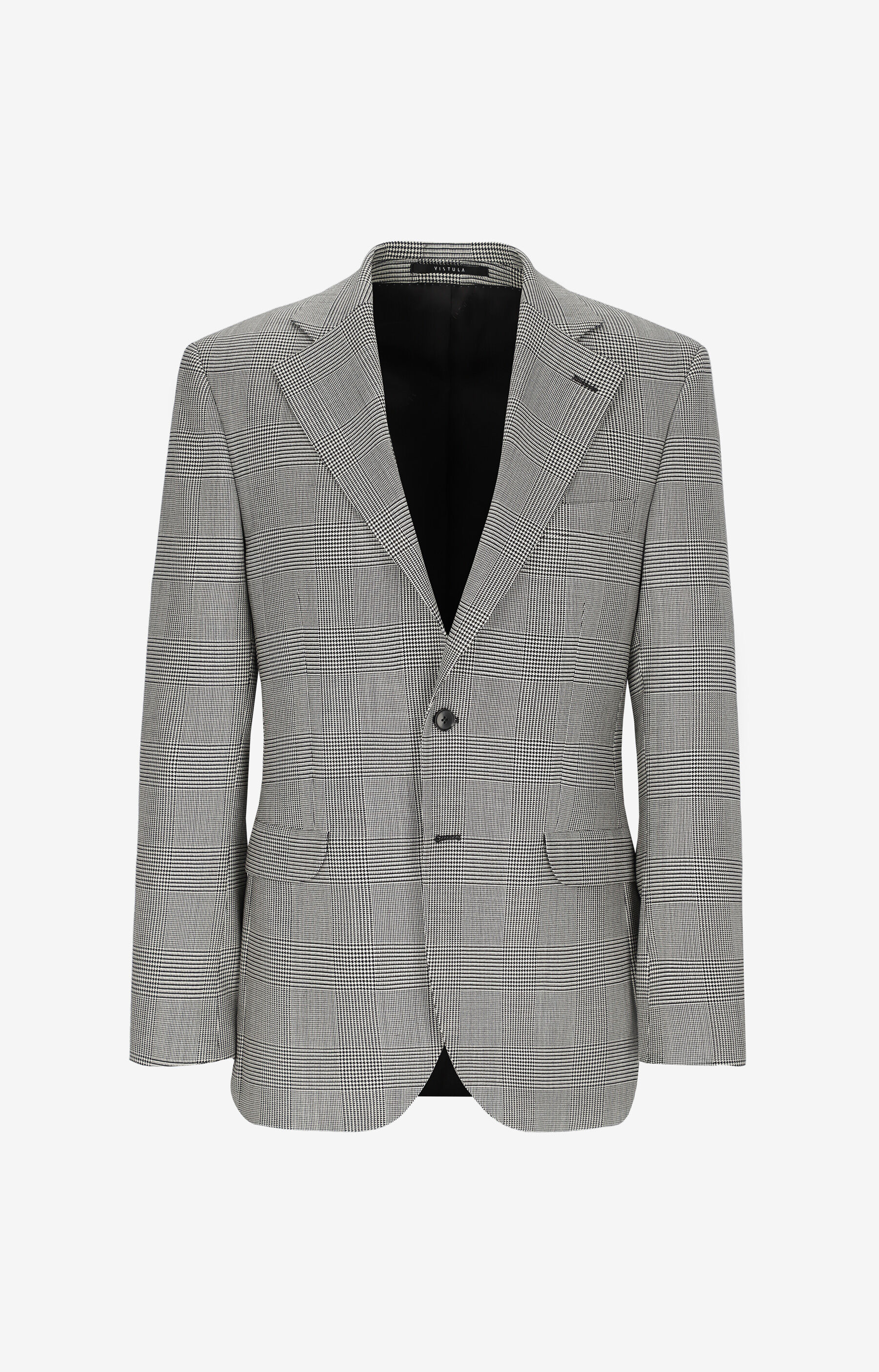 Marynarka super slim w kratę - 2