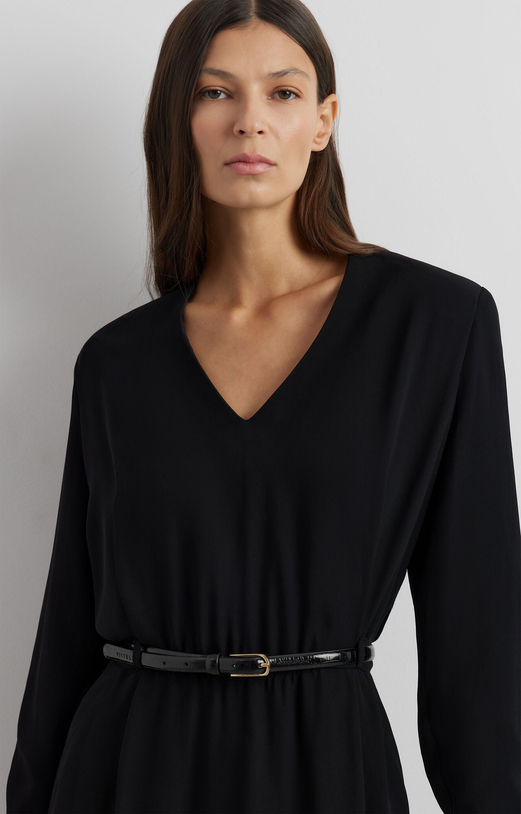 Dopasowana sukienka midi - 6