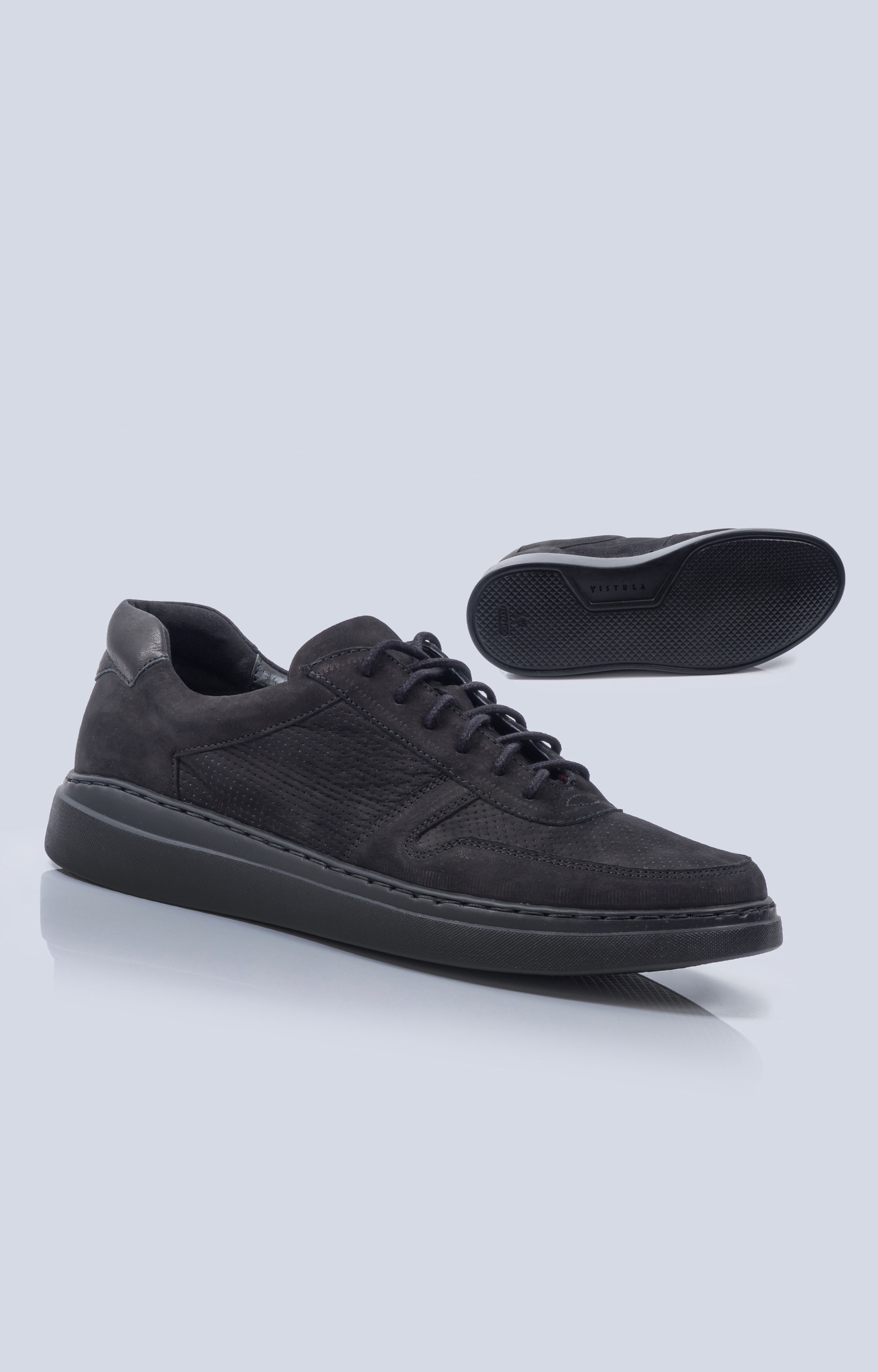 Skórzane sneakersy - 2