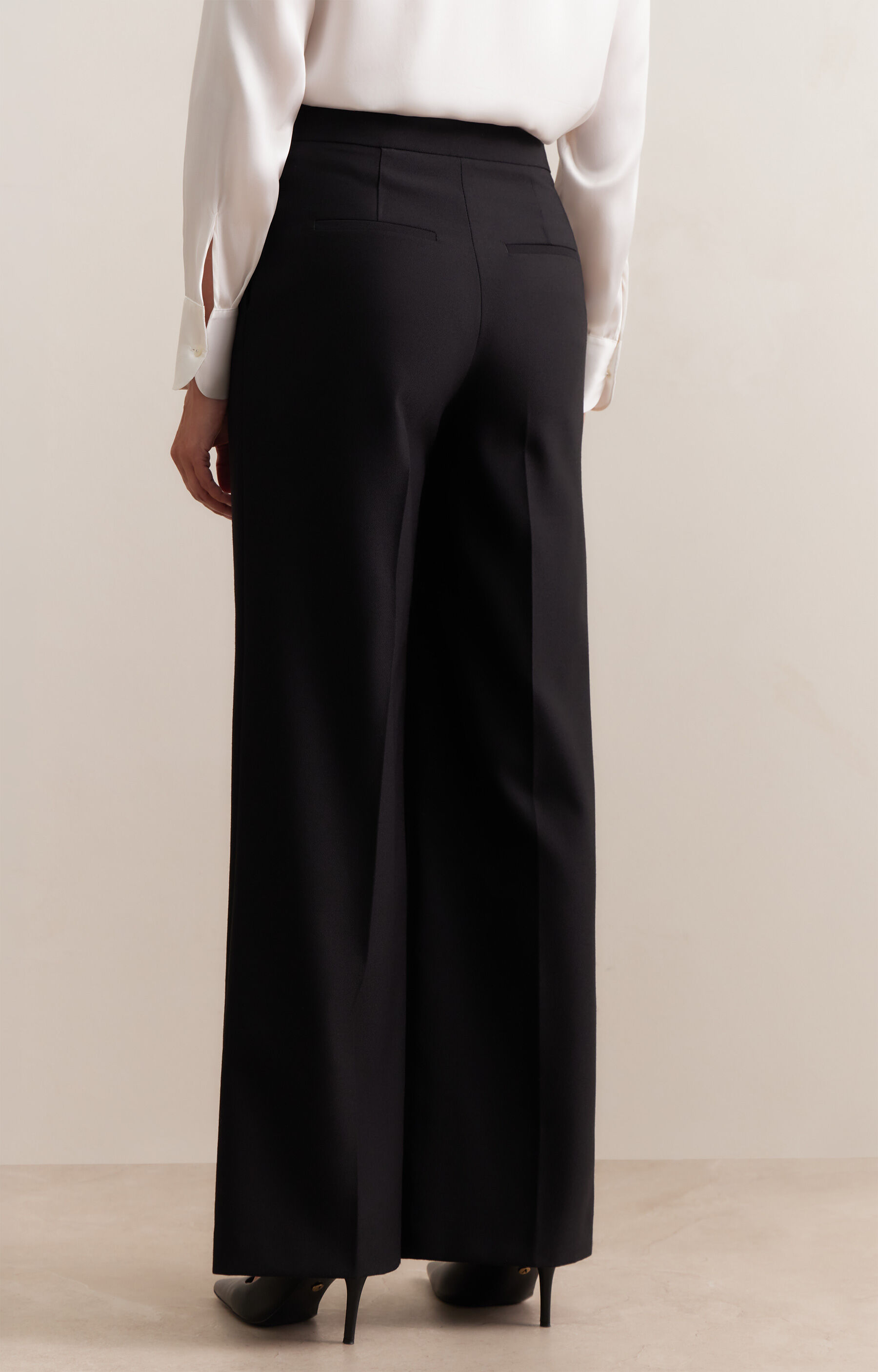 Spodnie relaxed fit do garnituru - Mix&Match - 4