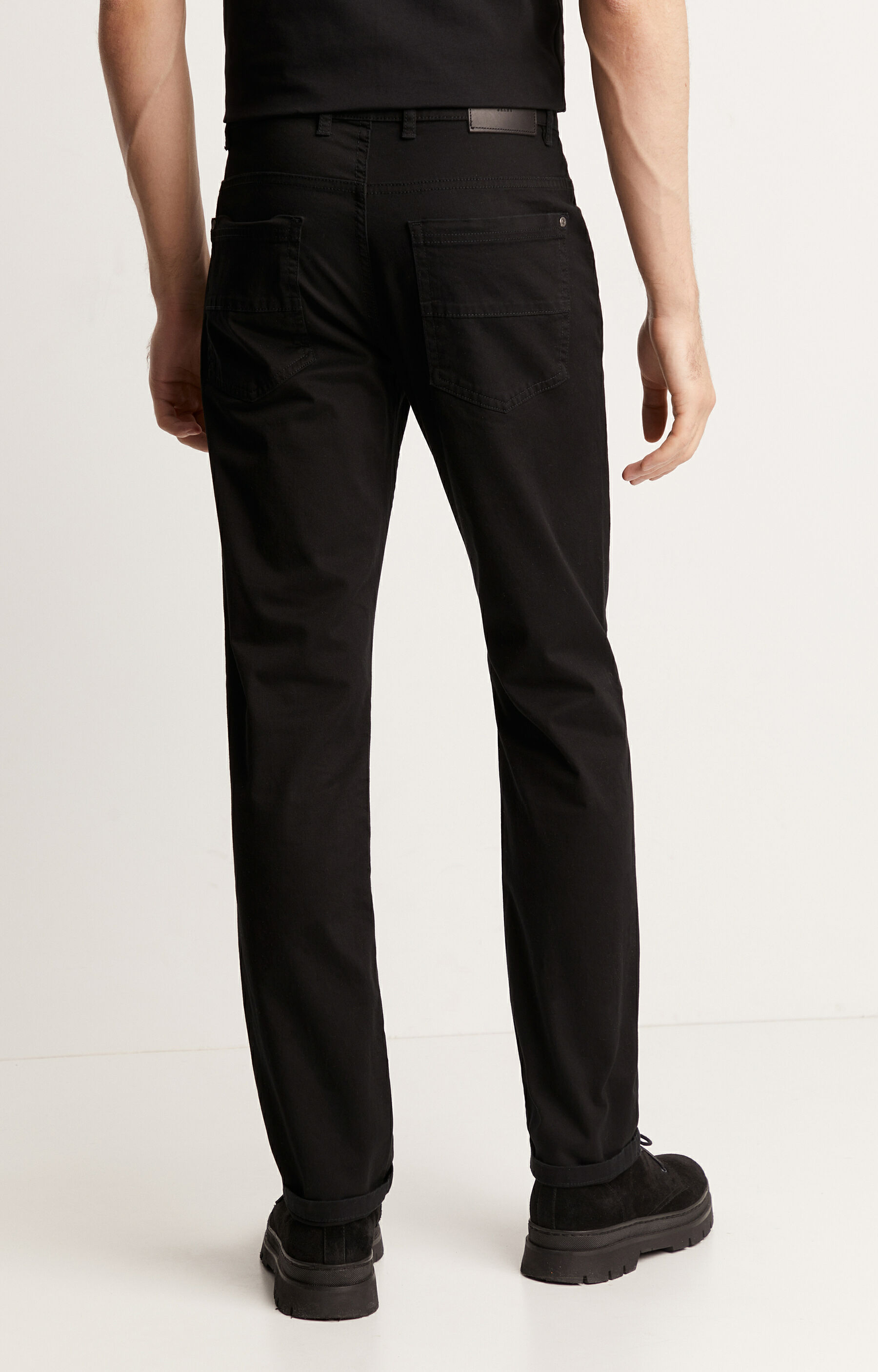 Bawełniane spodnie 5-pockets - 3