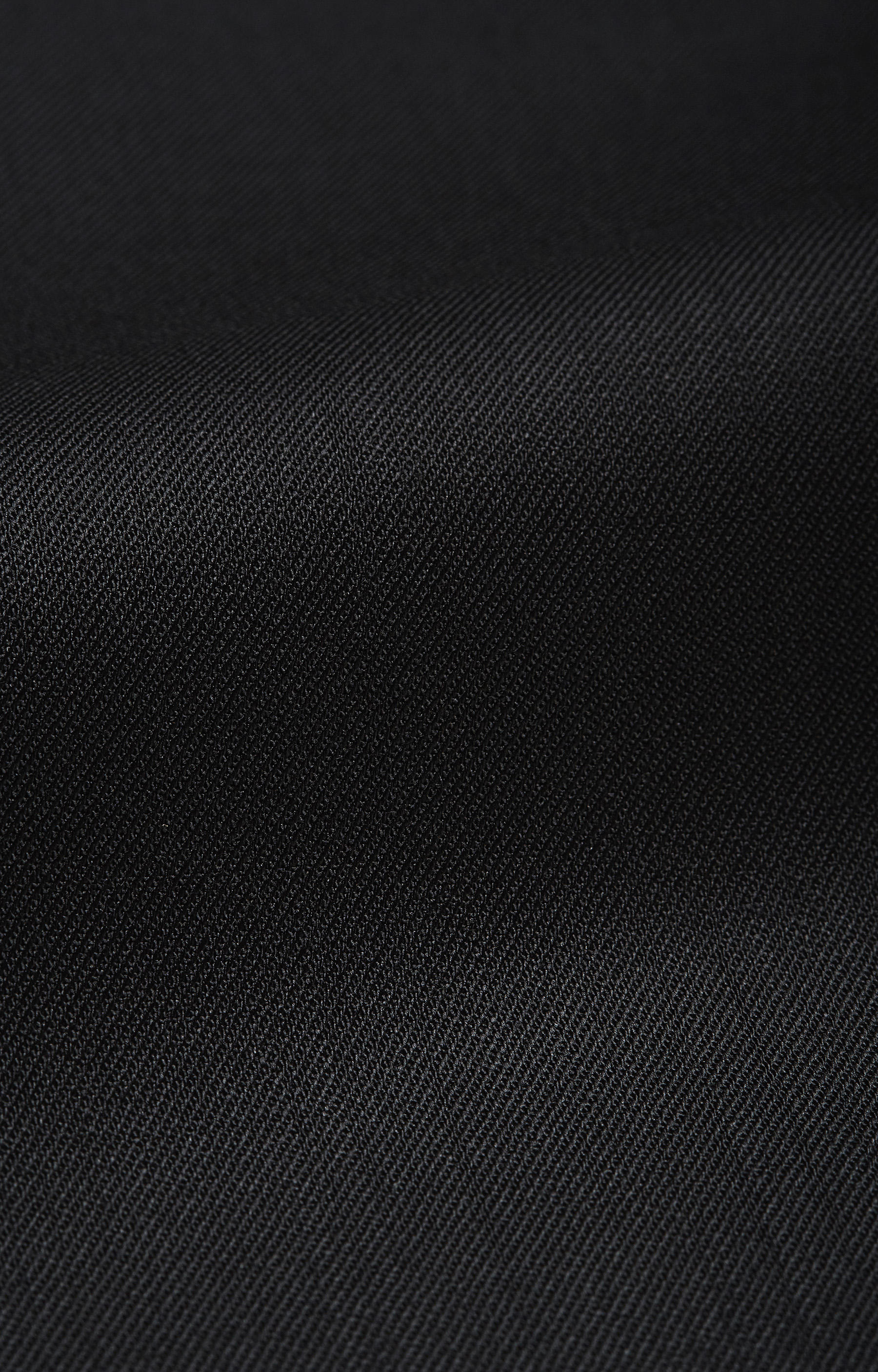 Dopasowany, wełniany garnitur z tkaniny o diagonalnym splocie - 7