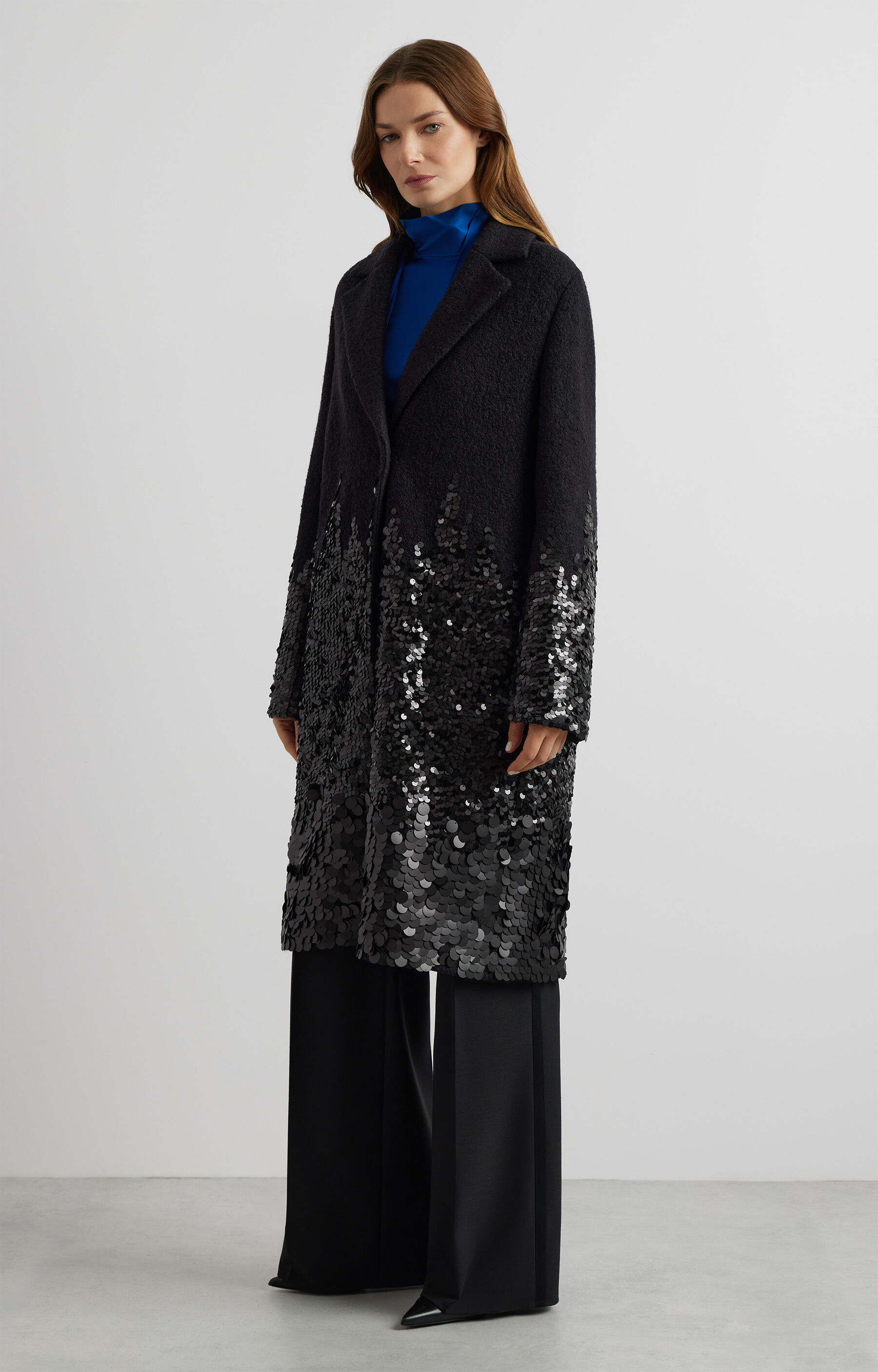 Płaszcz z cekinami - 10