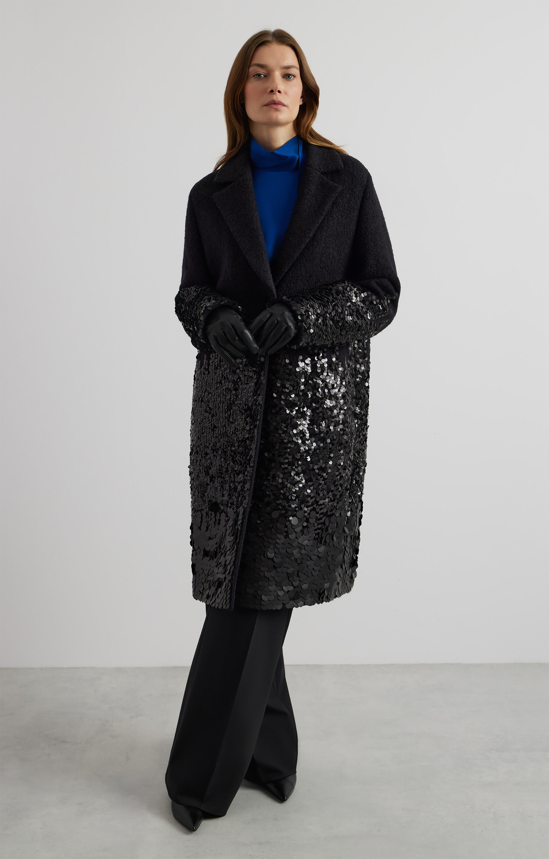 Płaszcz z cekinami - 9