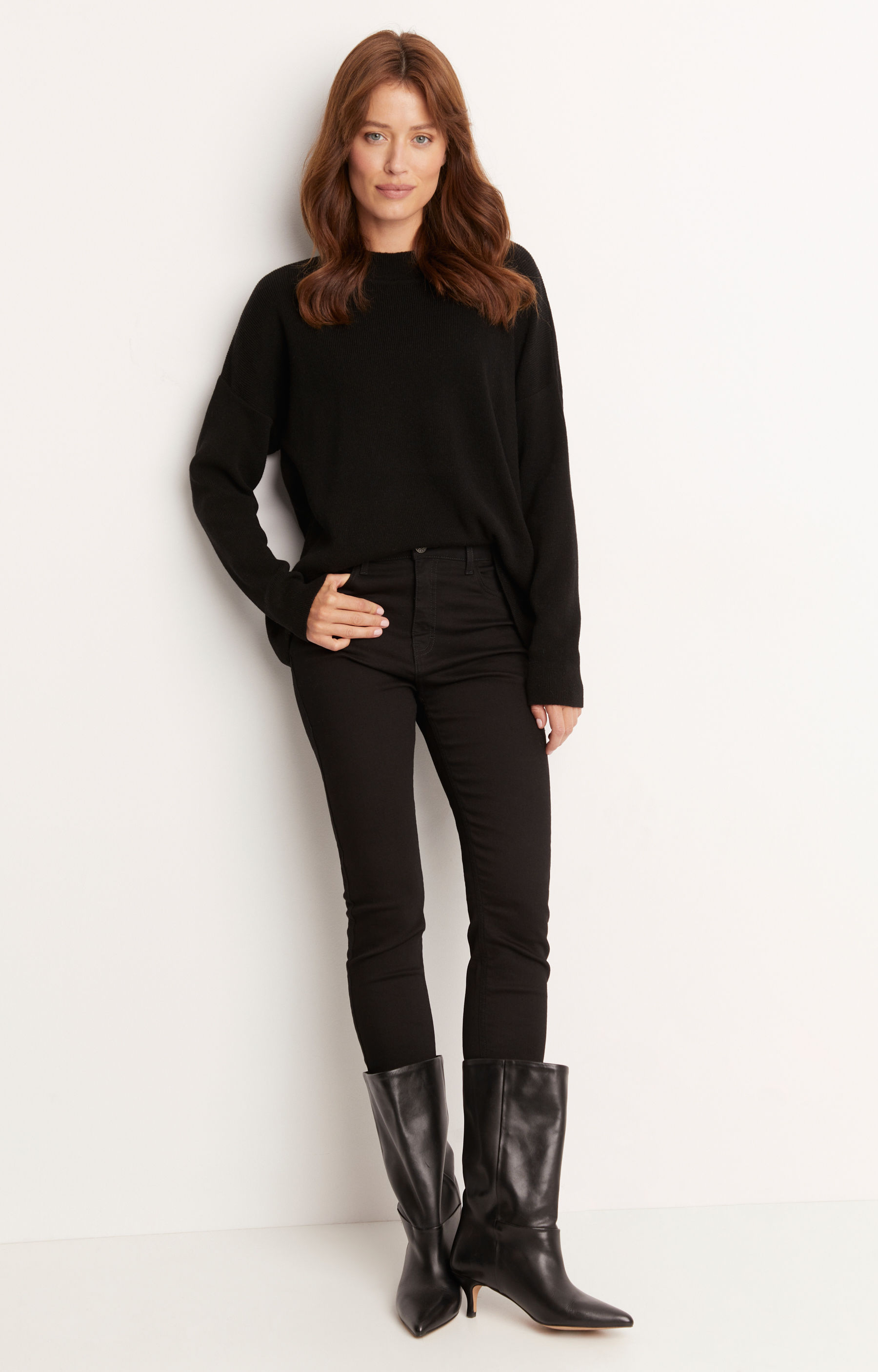 Sweter typu round-neck - 5