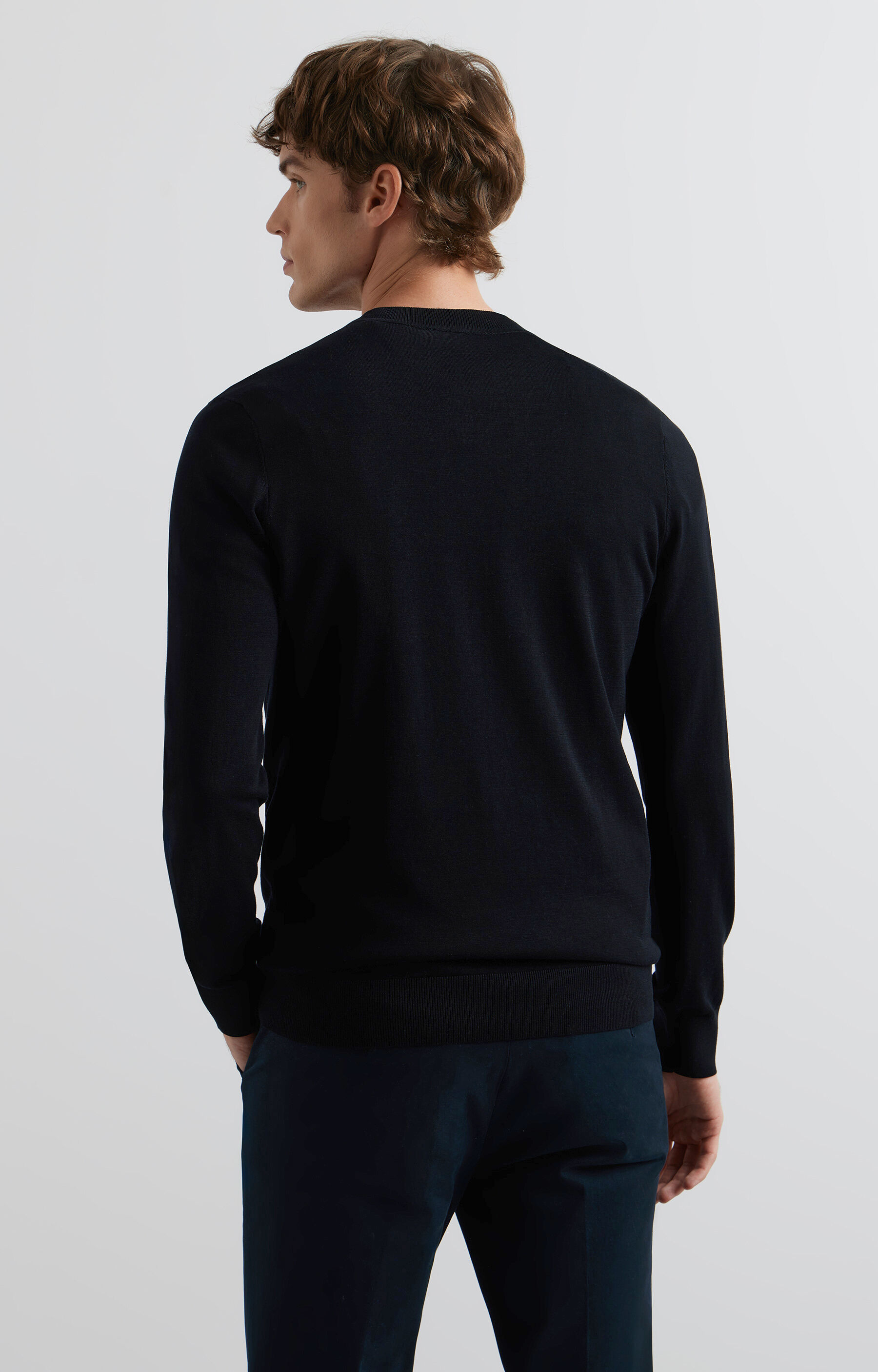 Sweter v-neck - 3